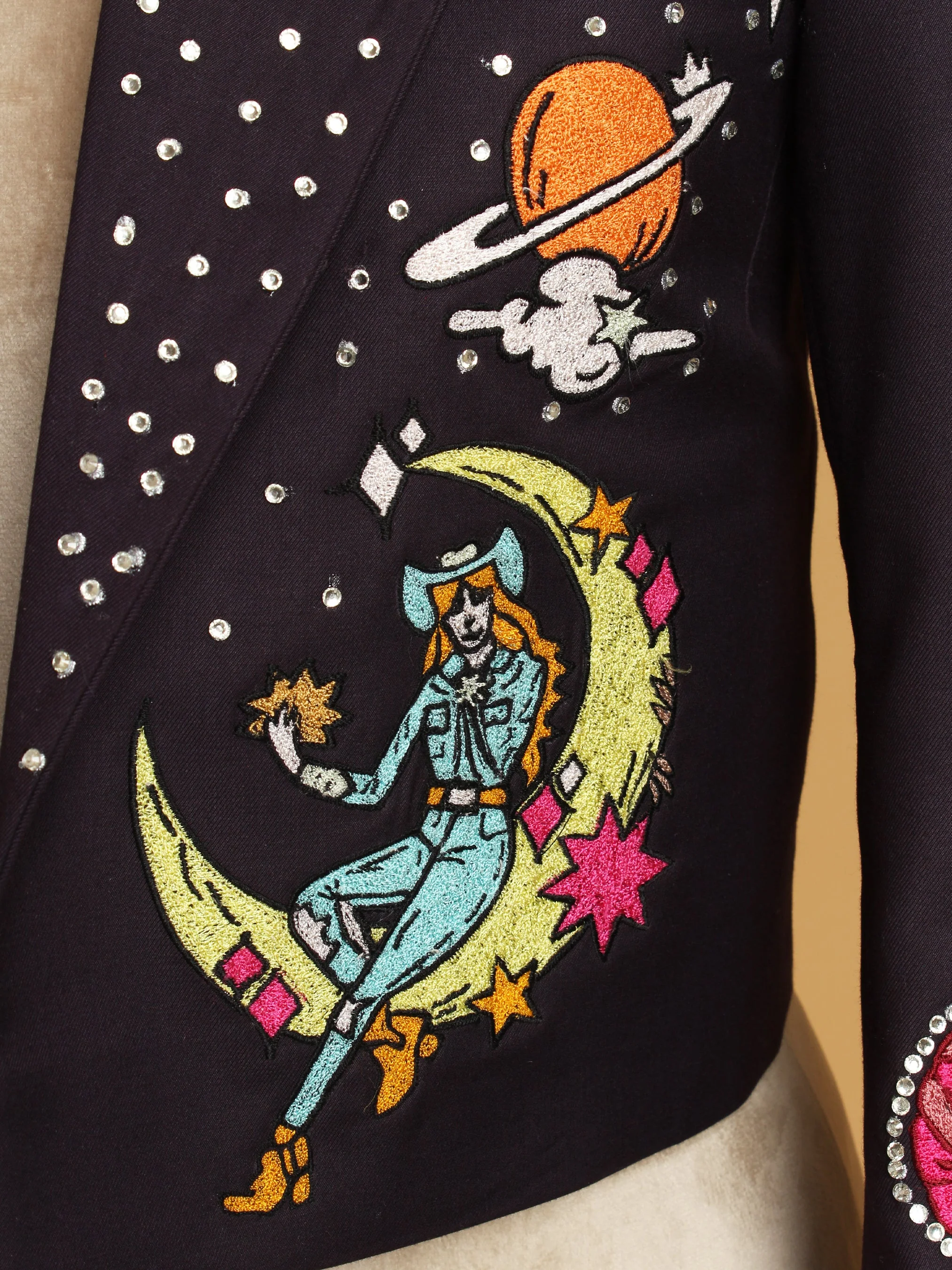 Cowgirl Space Embroidered Blazer - Image 11
