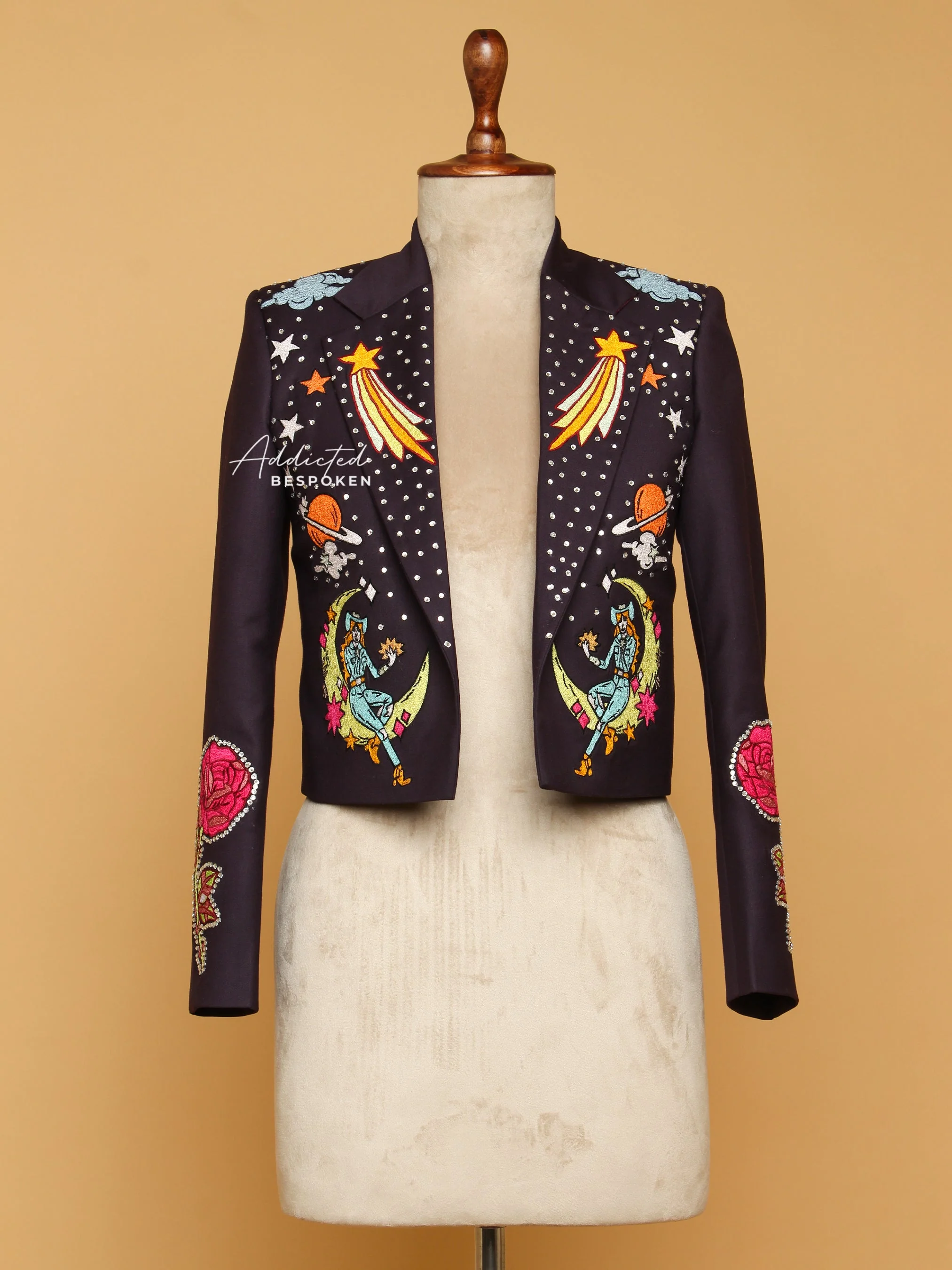 Cowgirl Space Embroidered Blazer - Image 3