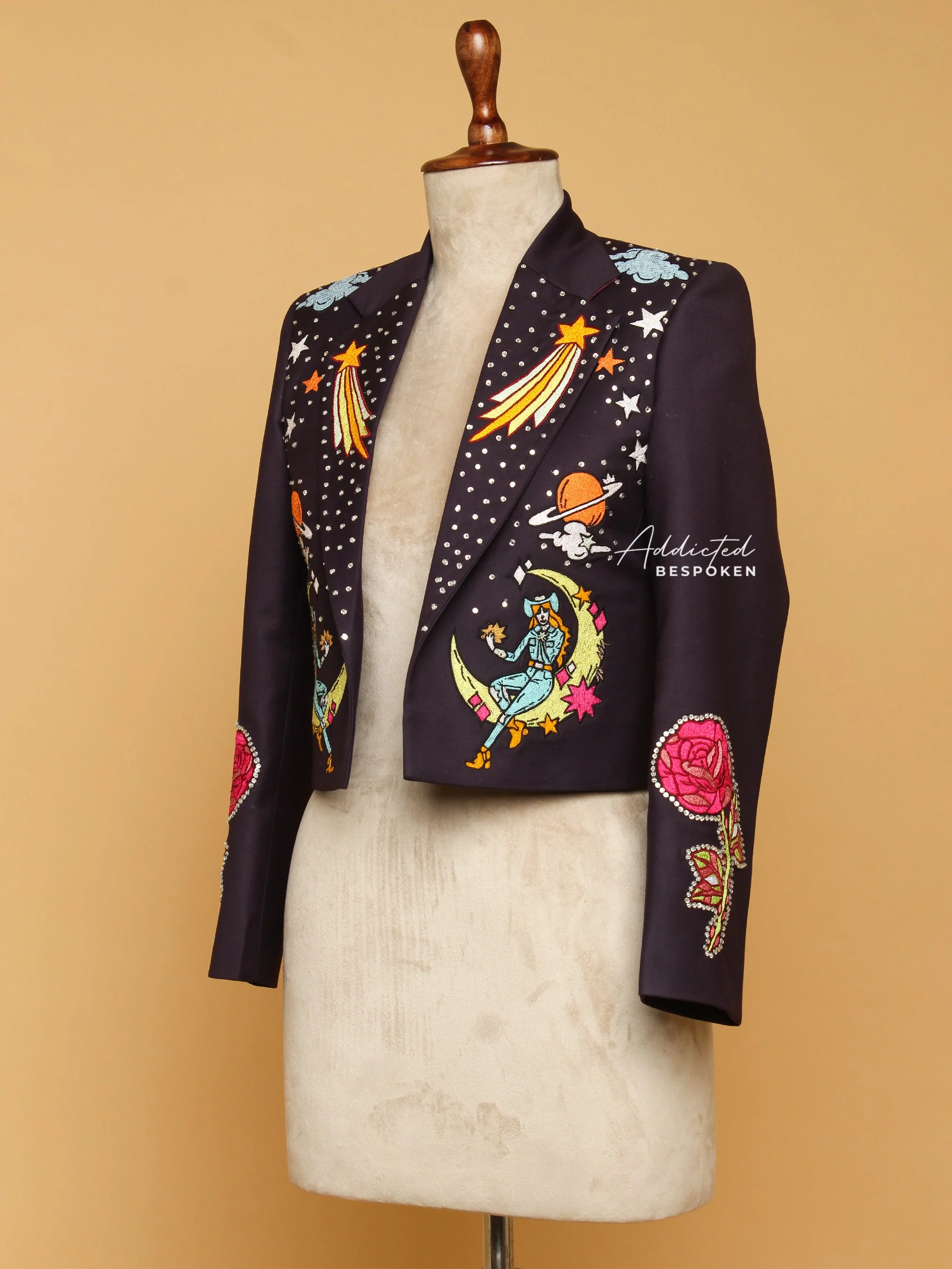 Cowgirl Space Embroidered Blazer - Image 9