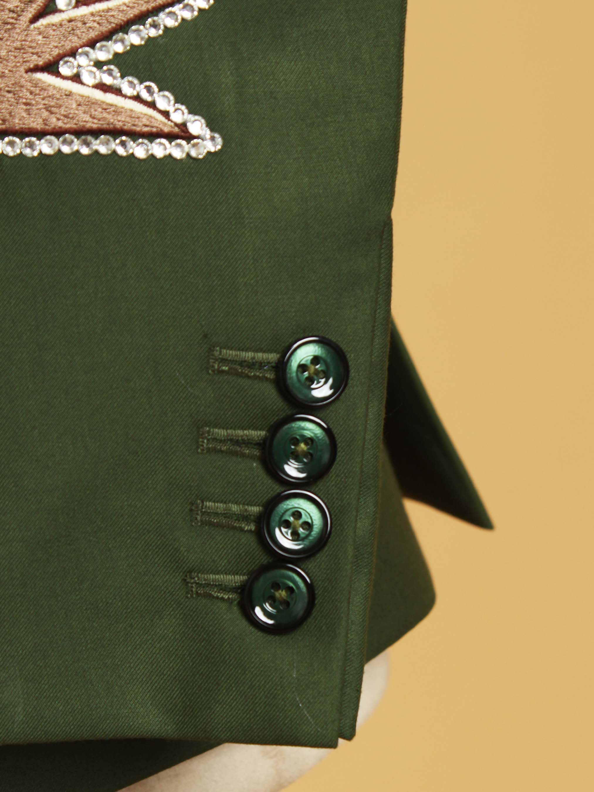 Crocodile Embellished Cowboy Suit - Image 8