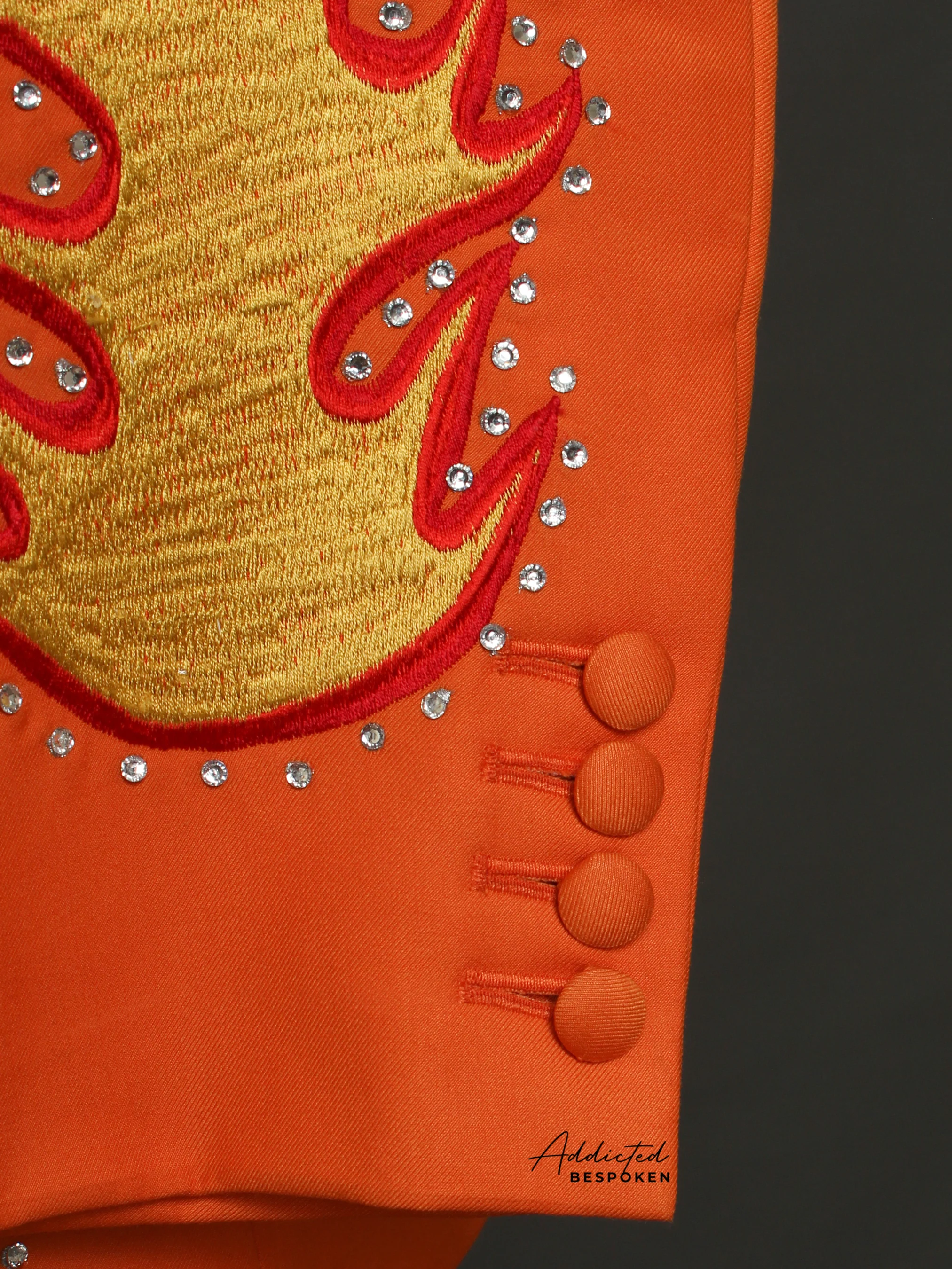 Crocodile Embroidered Suit - Image 6