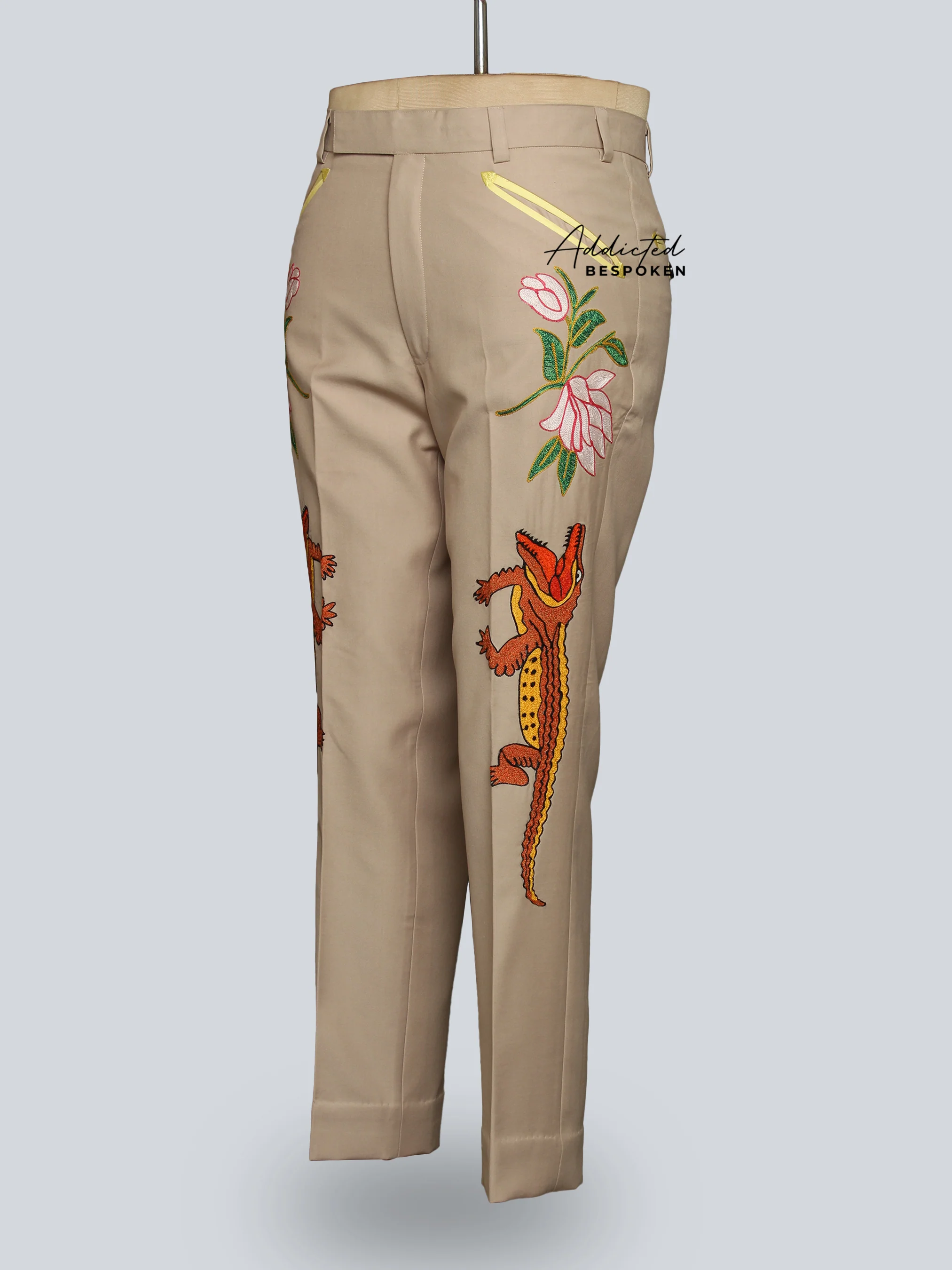 Crocodile-Themed Wedding Suit - Image 8