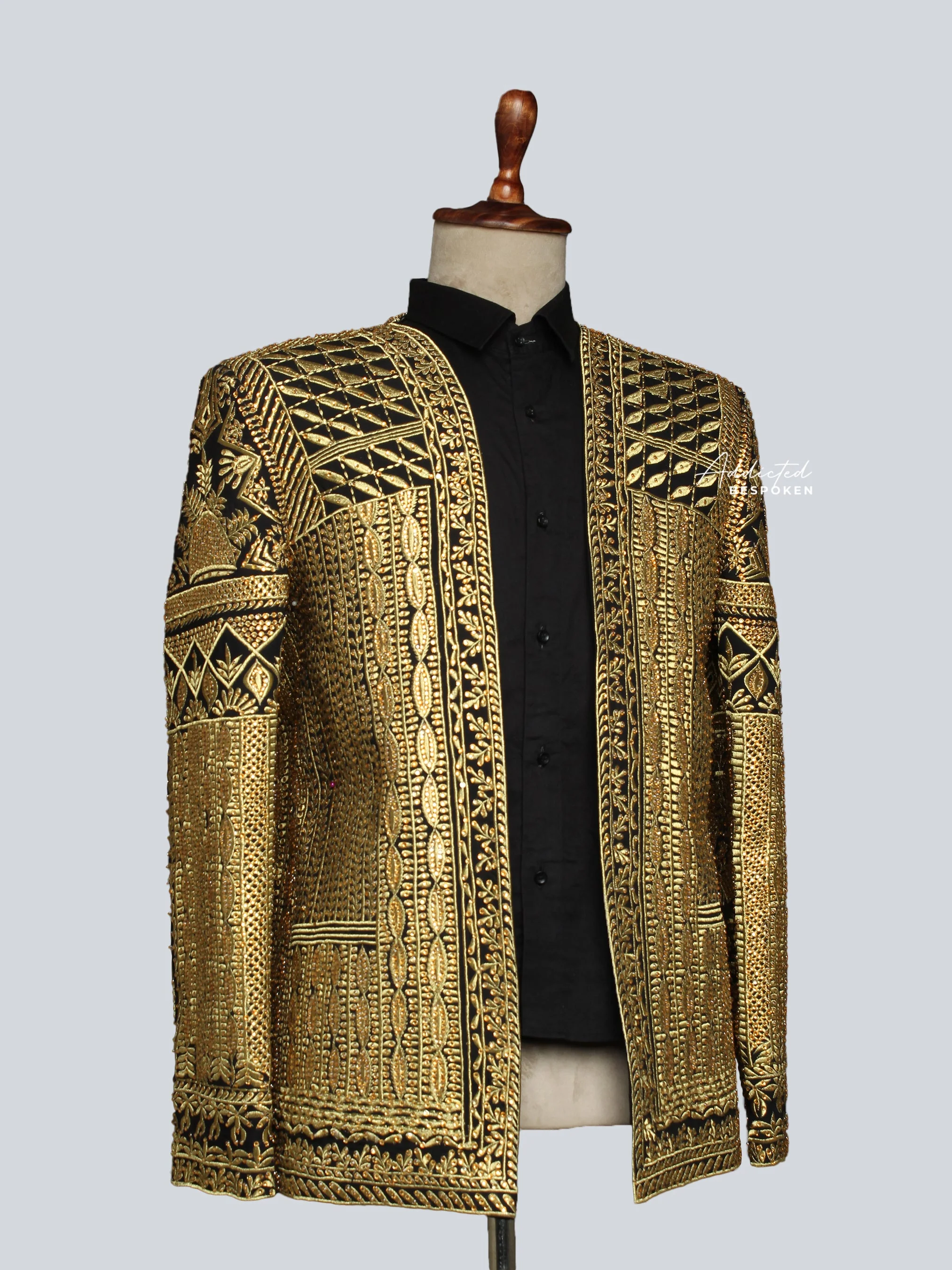 Custom Golden Blazer - Image 3
