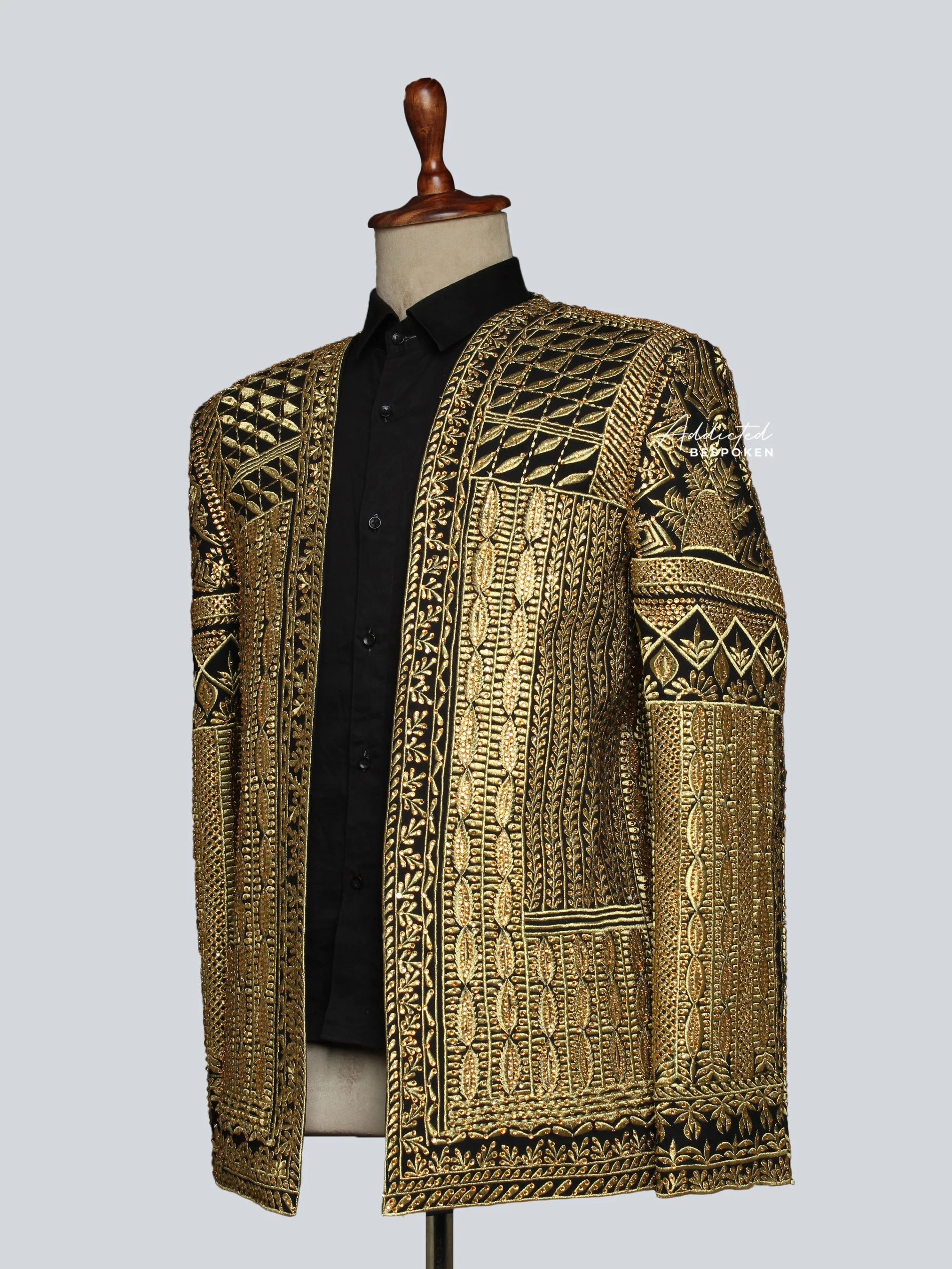 Custom Golden Blazer - Image 4