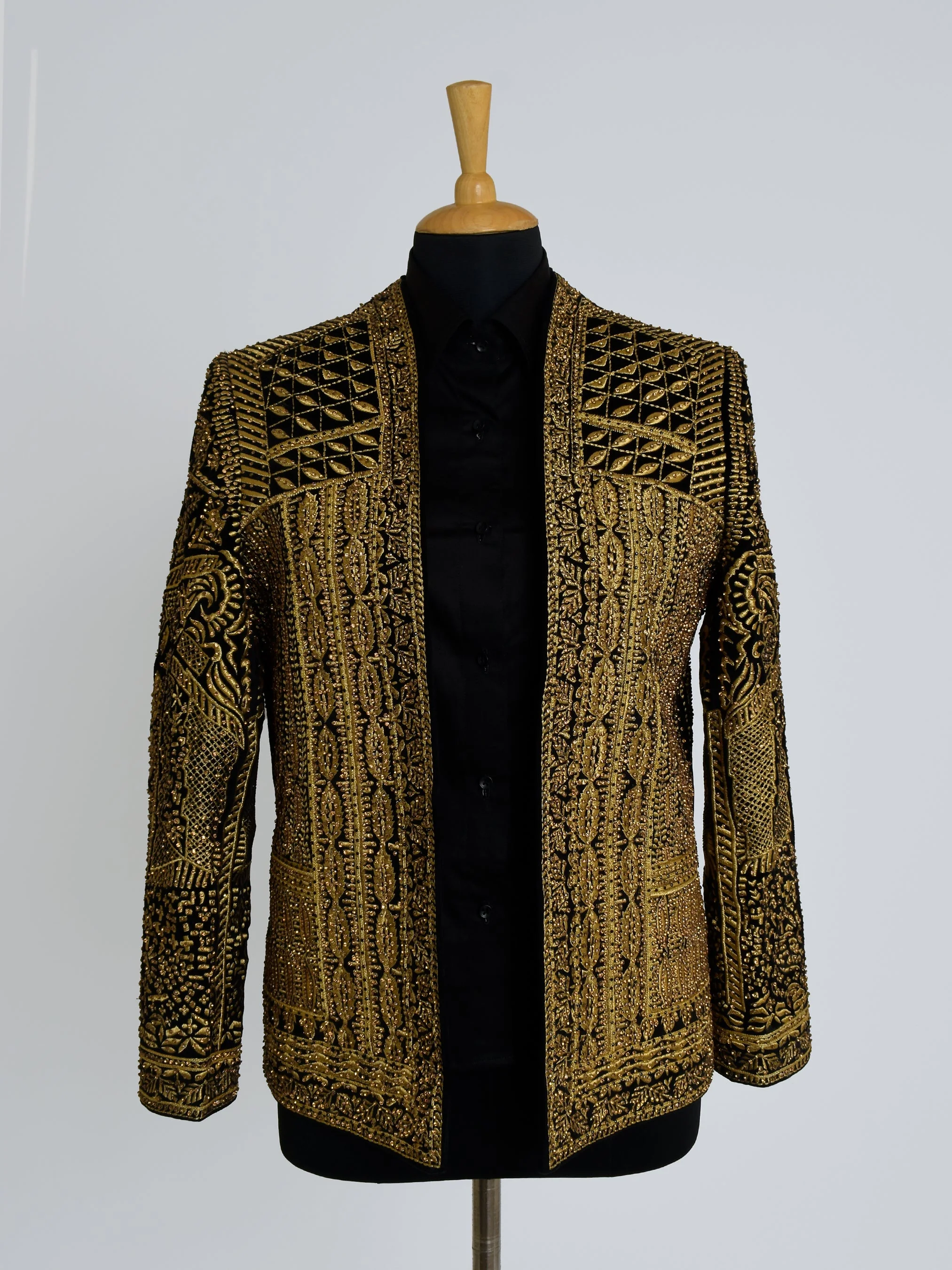 Custom Golden Blazer - Image 8