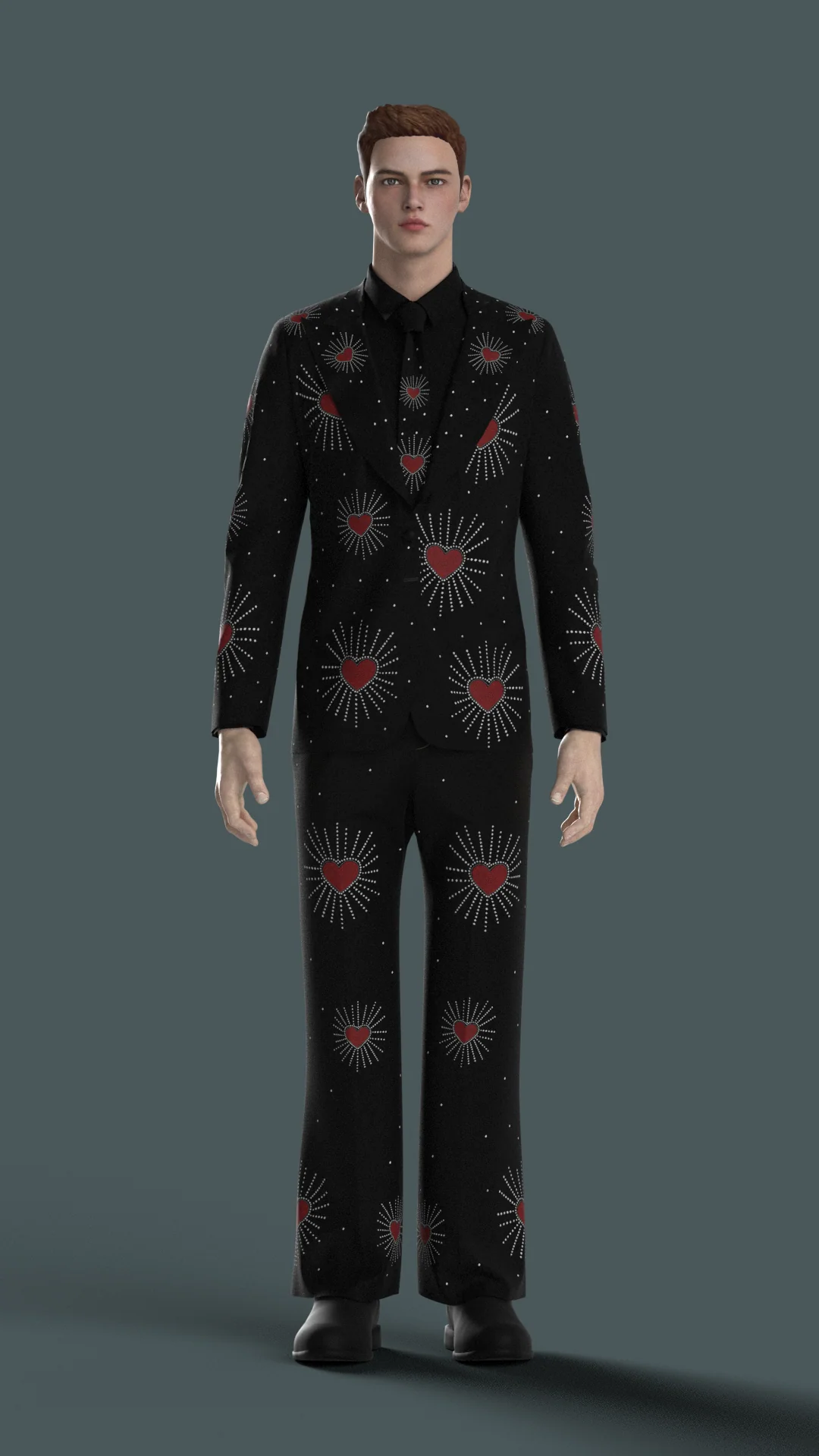 Custom made 2pc Suit for Spencer
