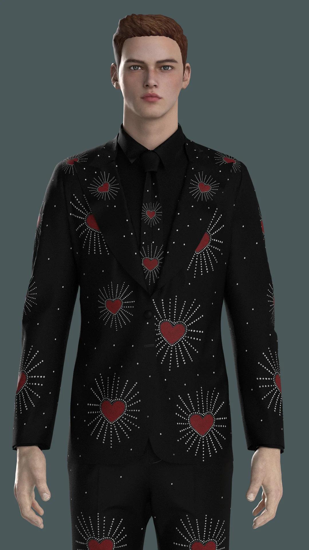 Custom made 2pc Suit for Spencer - Image 2
