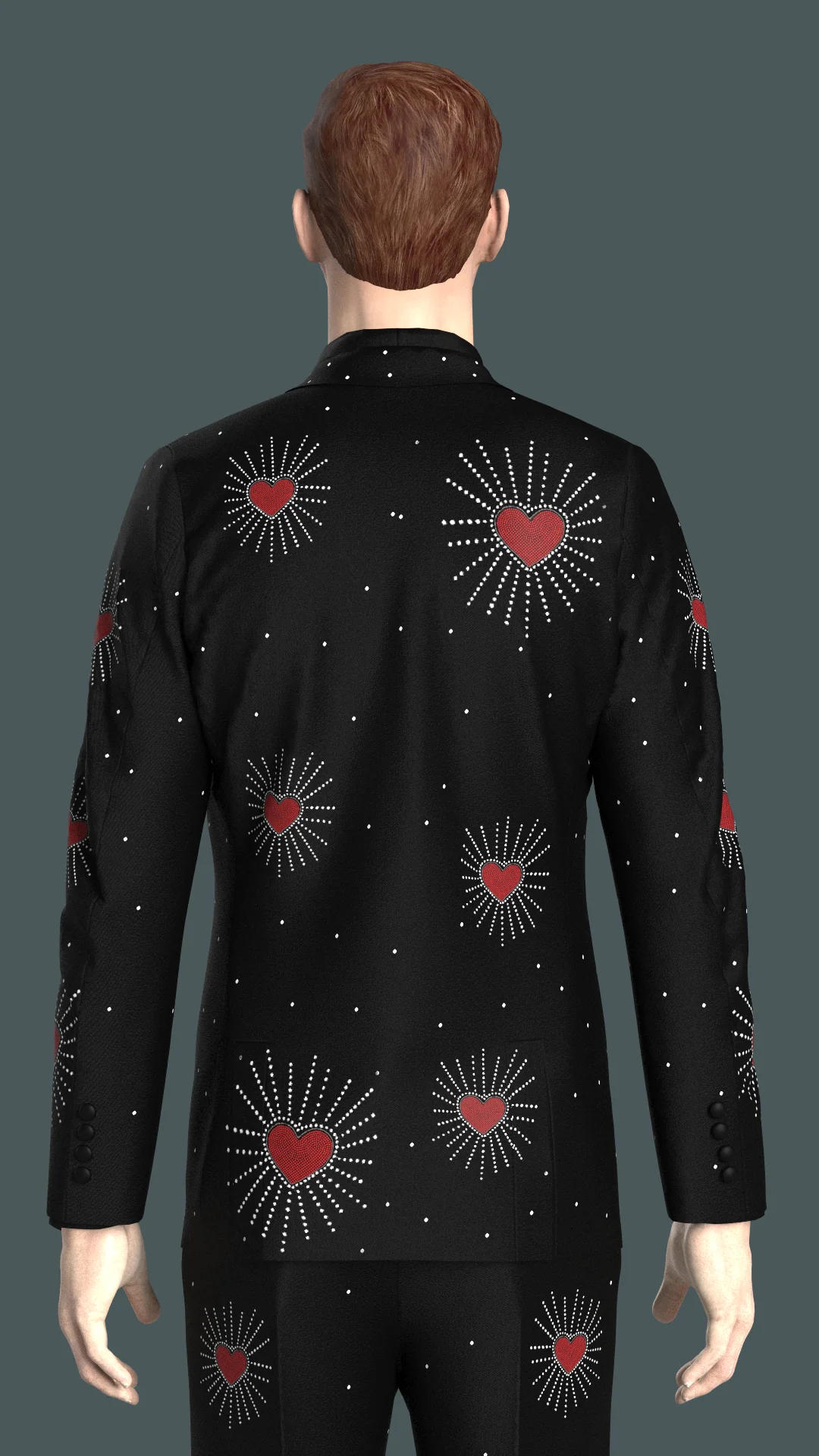 Custom made 2pc Suit for Spencer - Image 3
