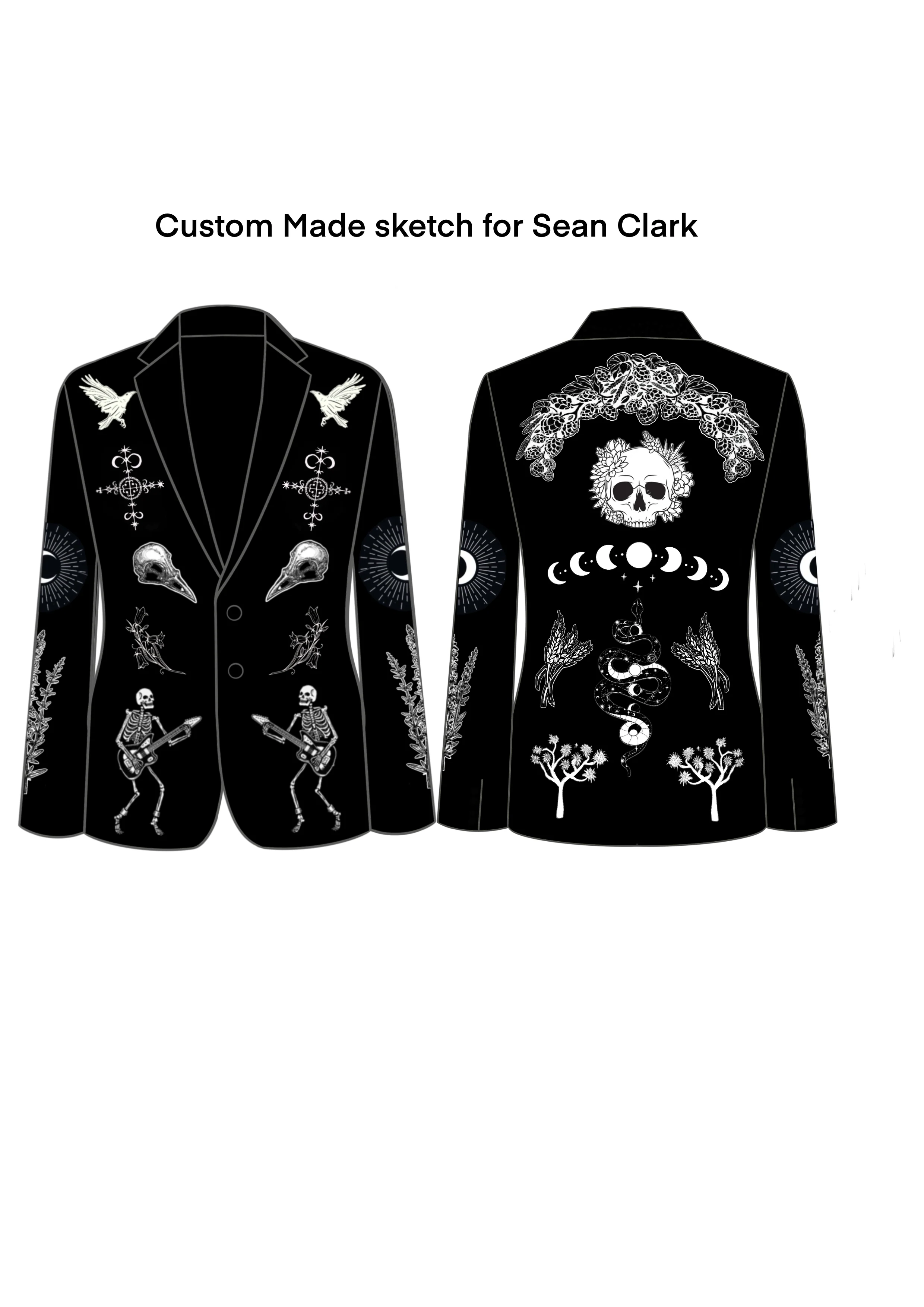 Custom Made Jacket for Sean