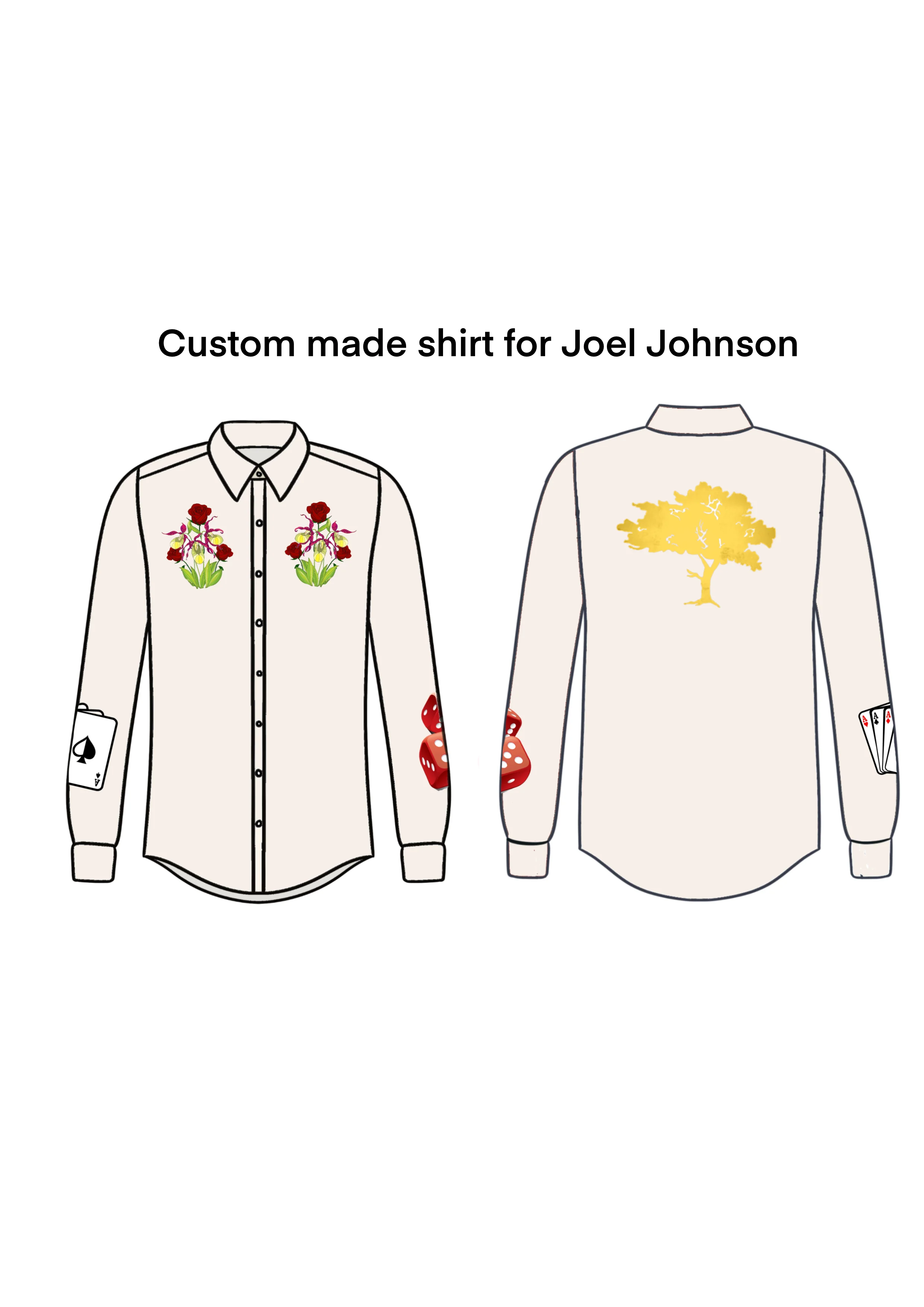Custom Shirt + Accessories combo for Joel - Image 2