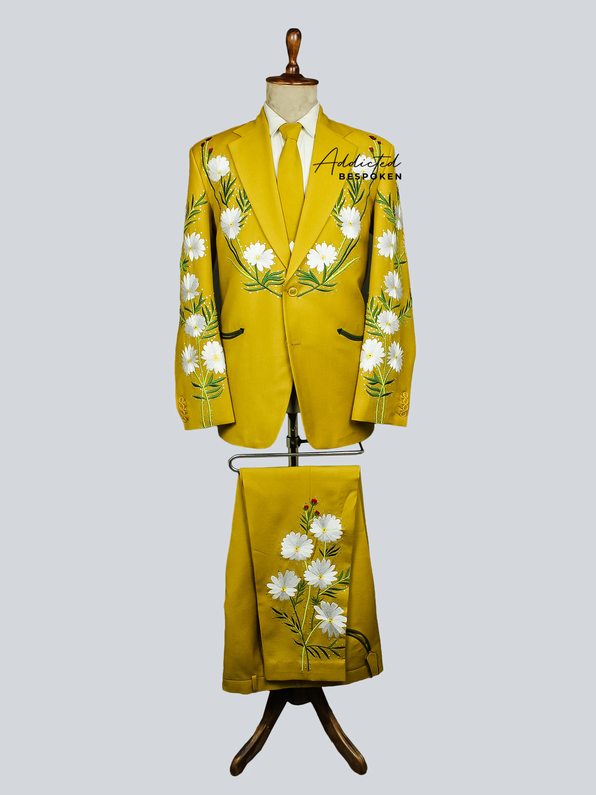 Daisy Floral Western Suit - Image 2