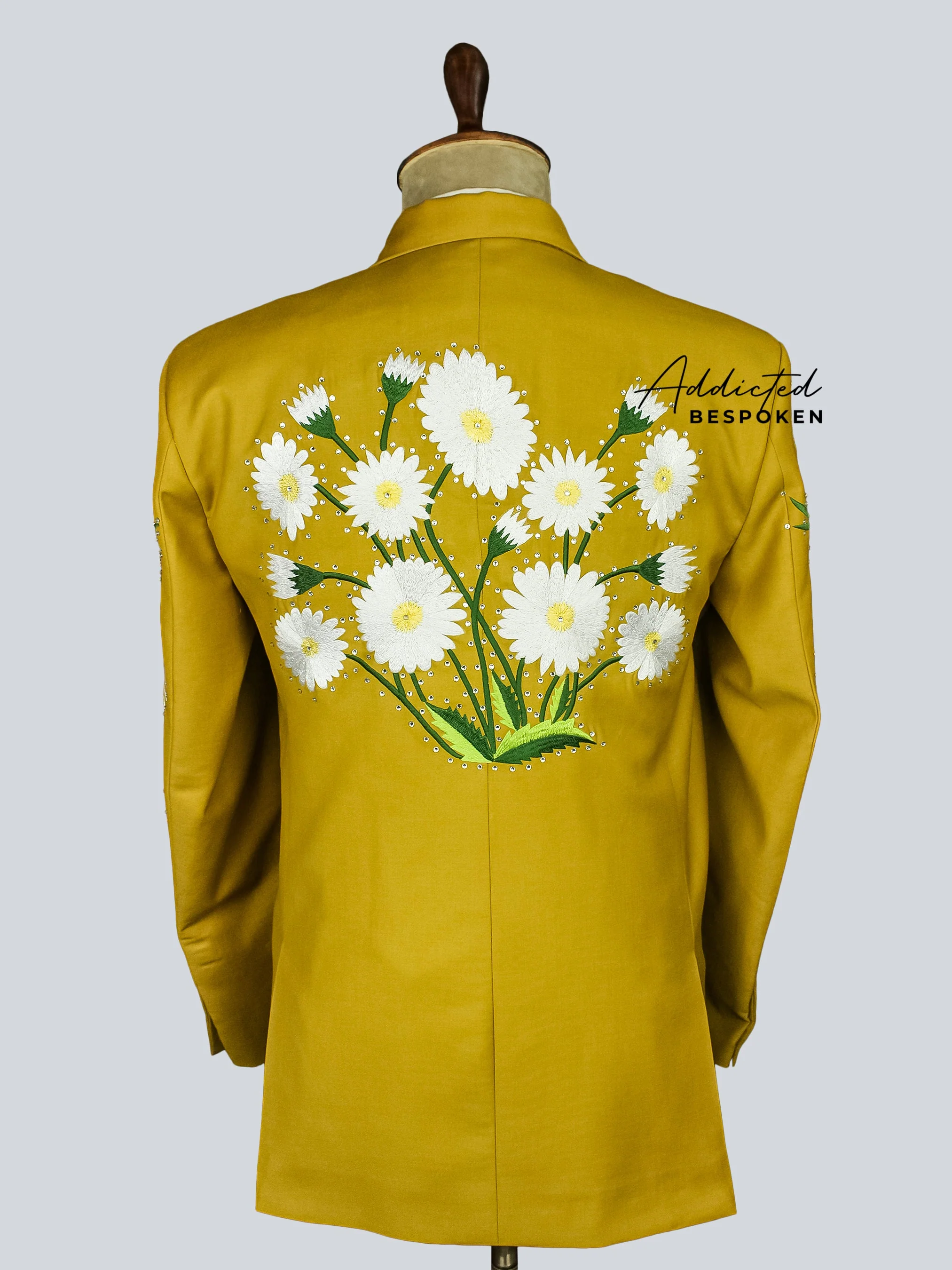 Daisy Floral Western Suit - Image 5