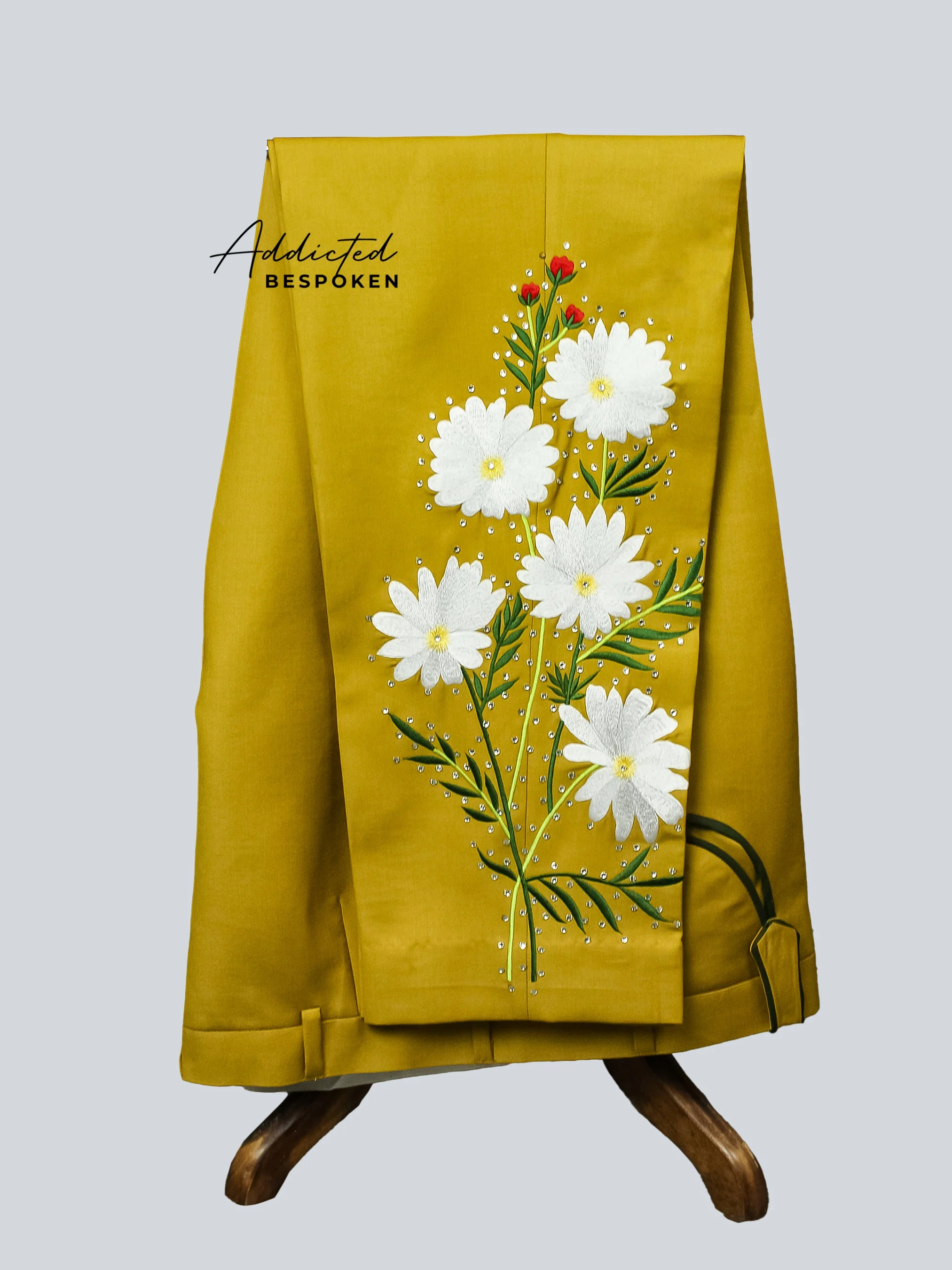 Daisy Floral Western Suit - Image 7