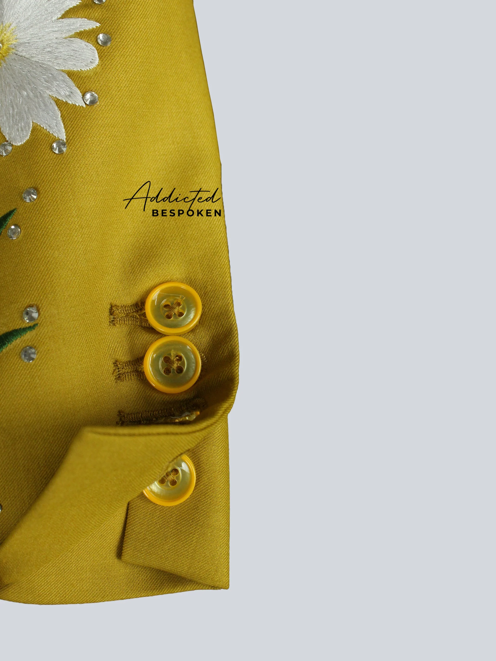 Daisy Floral Western Suit - Image 9
