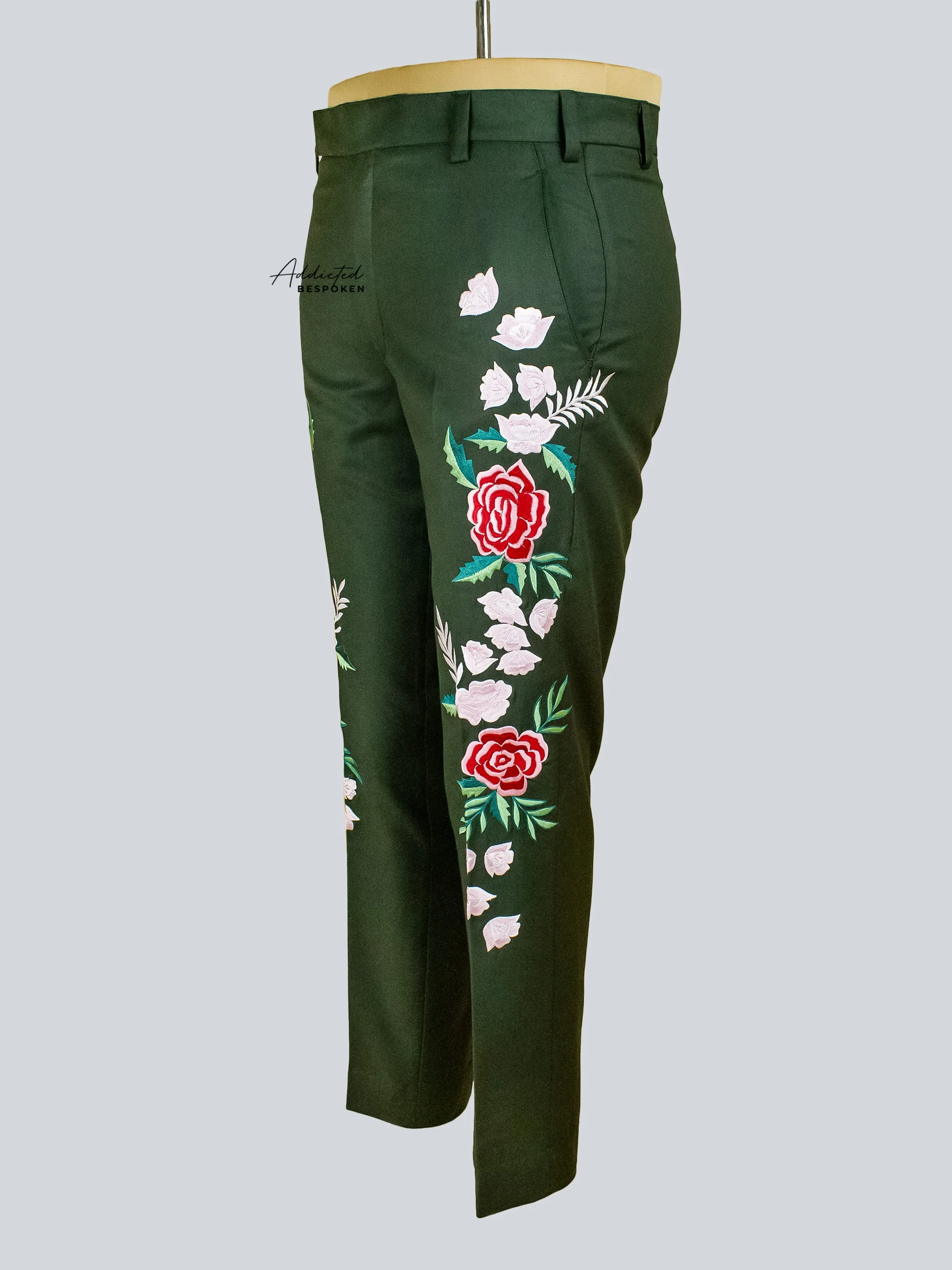 Floral Cocktail Elegance Suit - Image 8