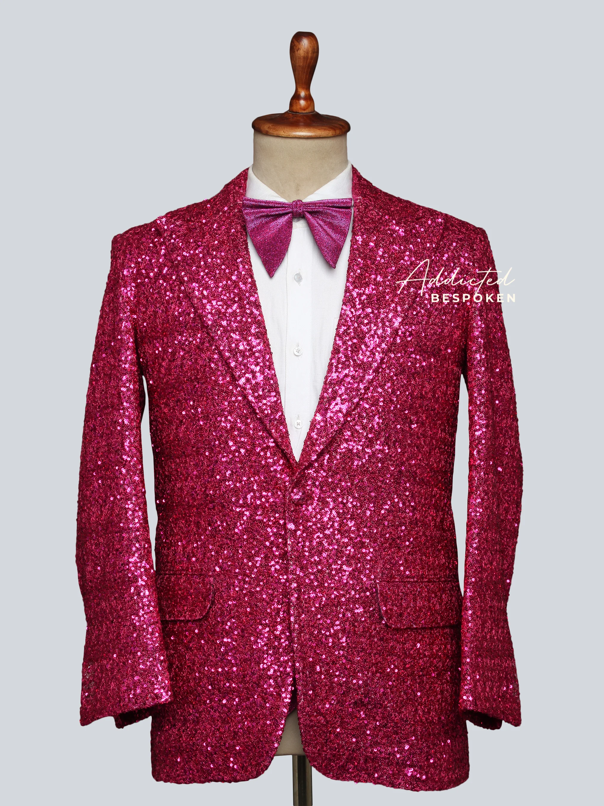 Dazzling Sequin Embroidered Suit - Image 2
