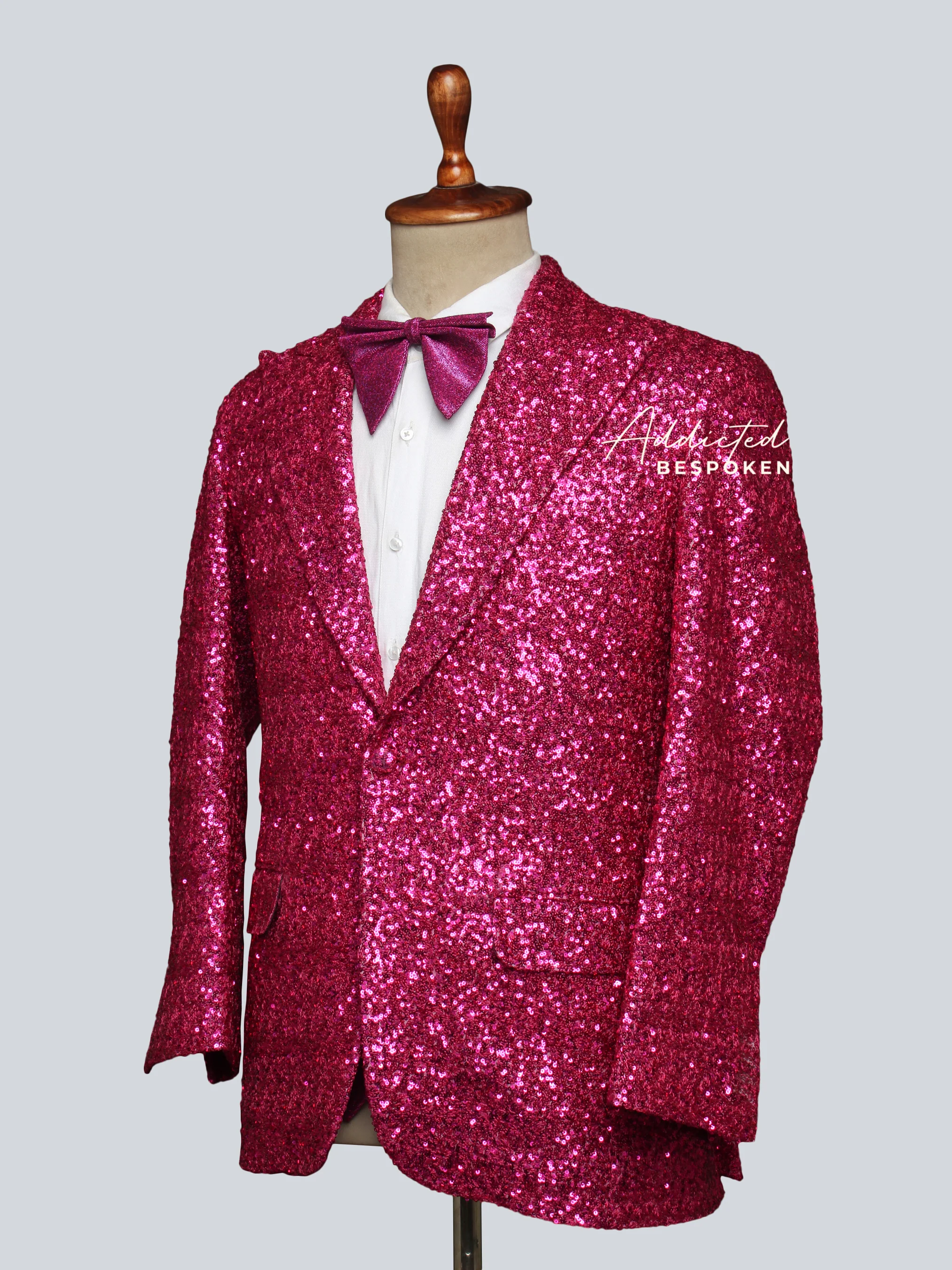 Dazzling Sequin Embroidered Suit - Image 3