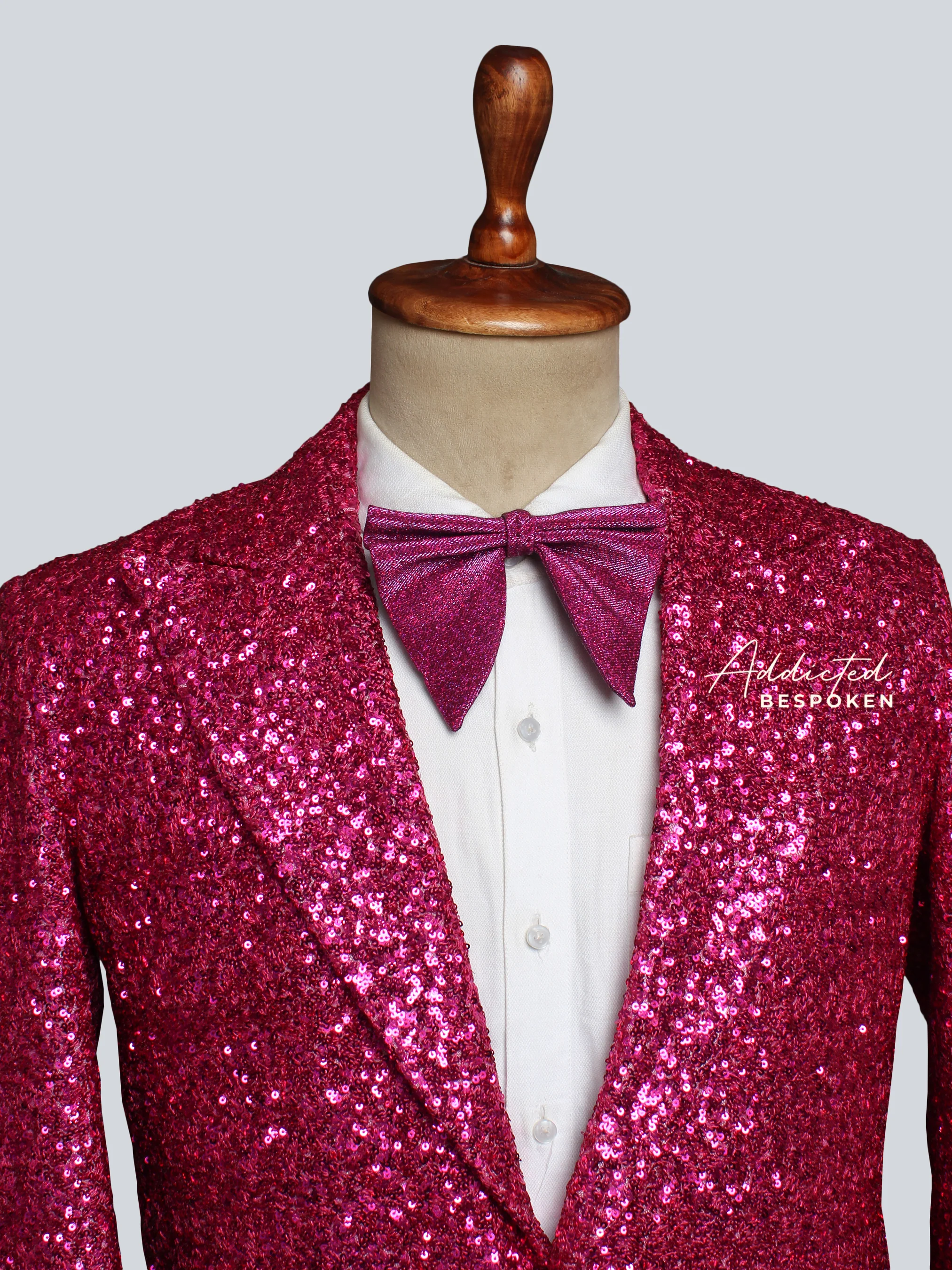 Dazzling Sequin Embroidered Suit - Image 4