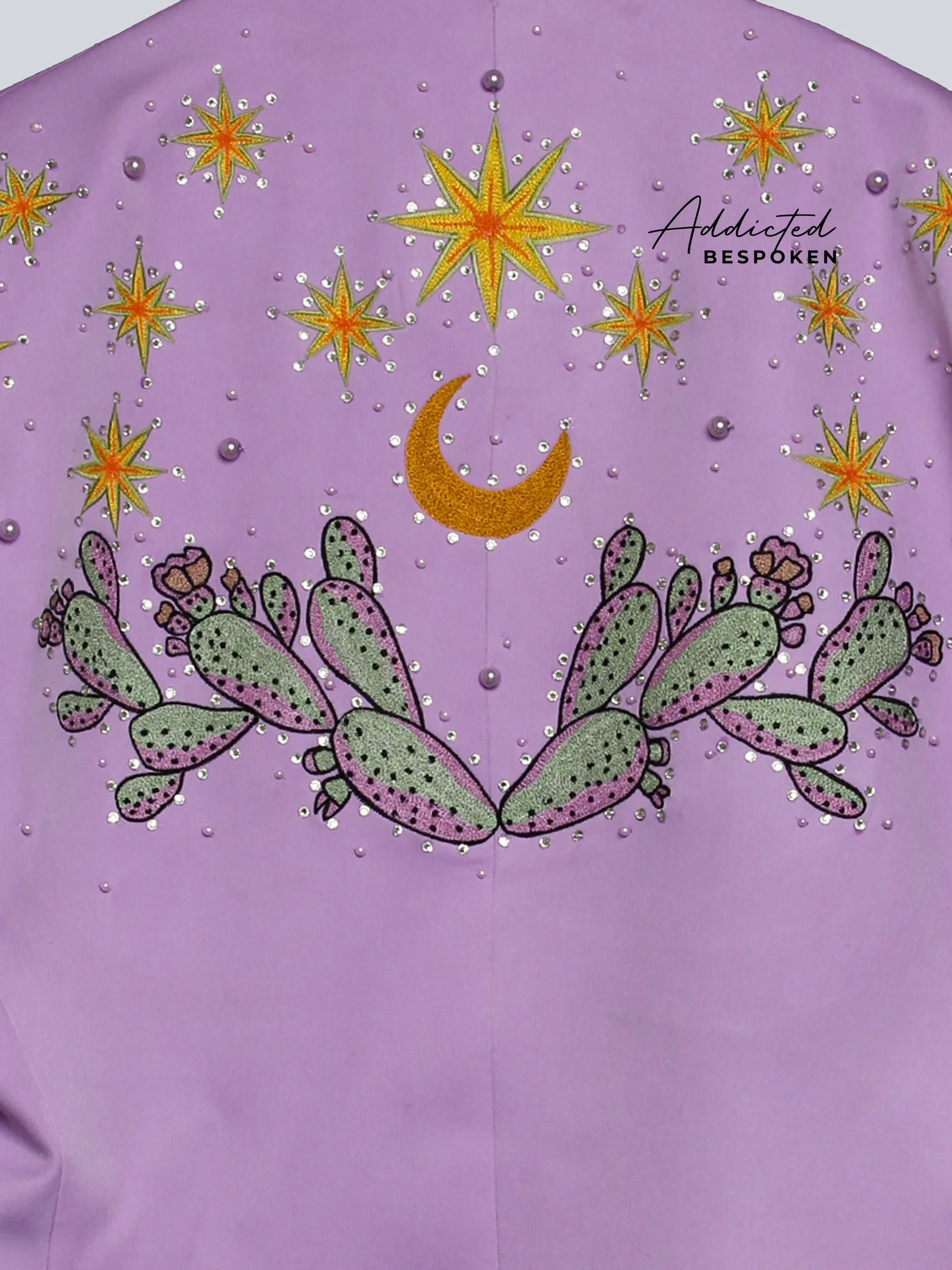 Desert Bloom Embroidered Suit - Image 5
