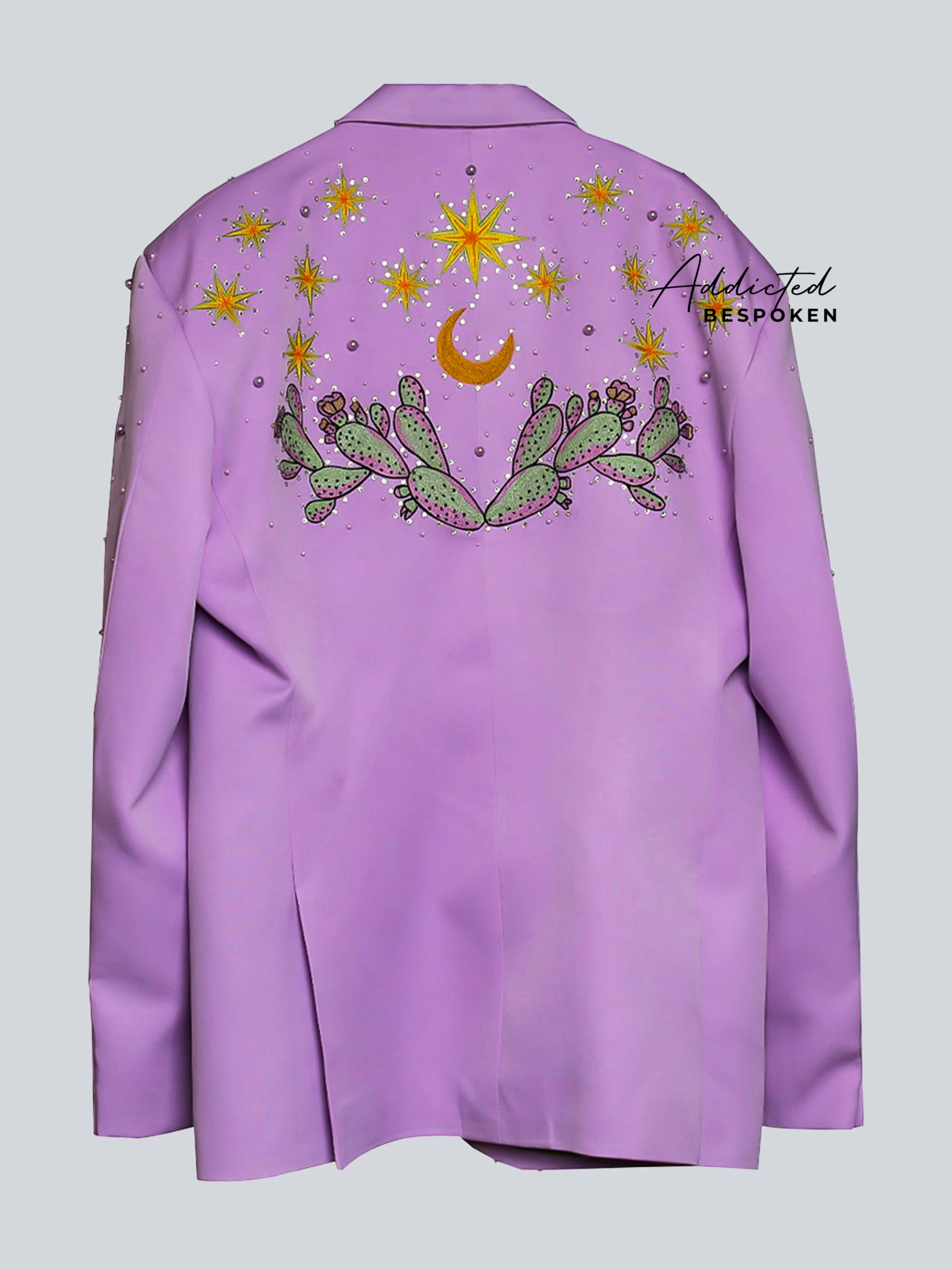 Desert Bloom Embroidered Suit - Image 6