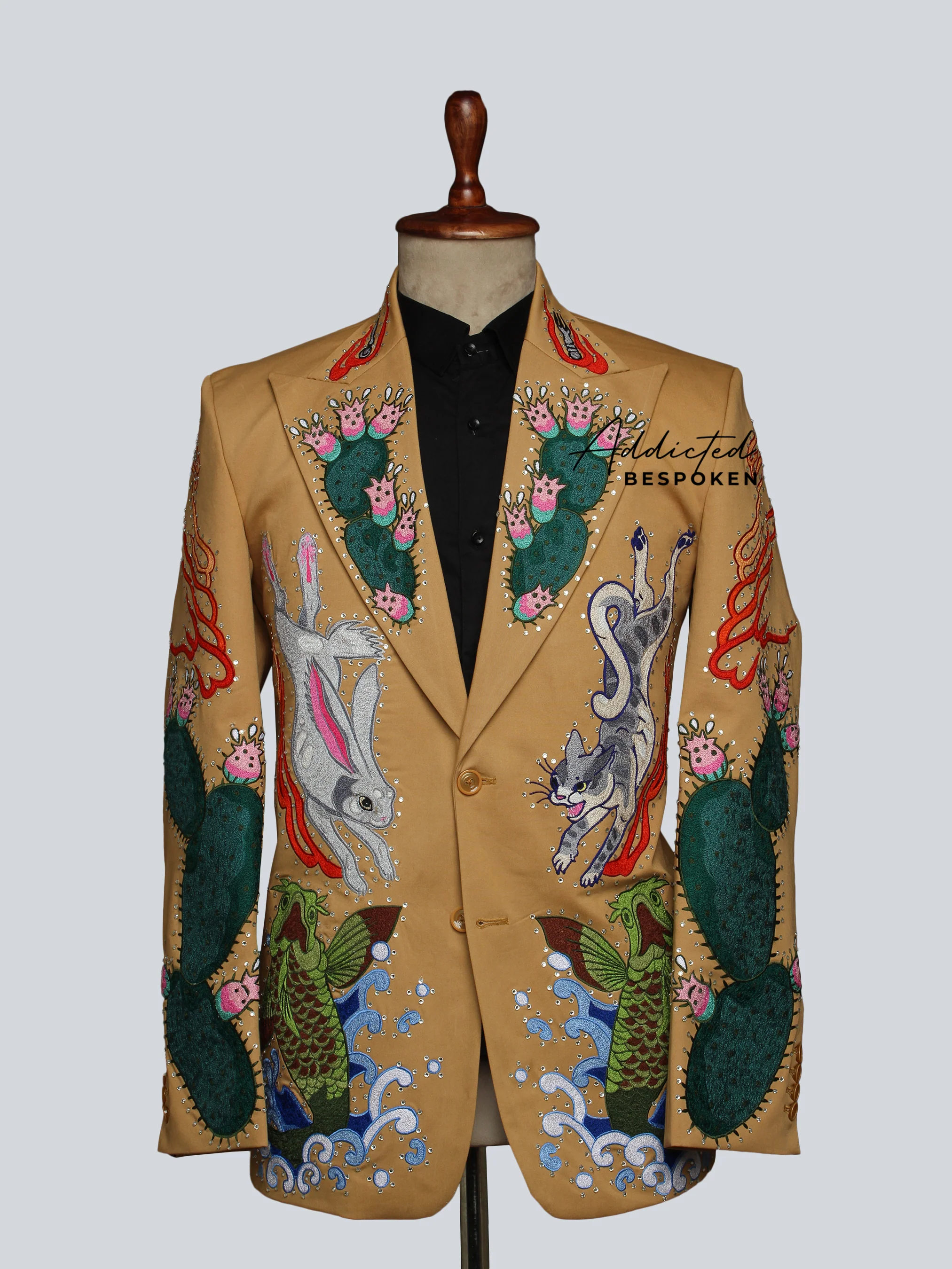 Desert Elegance Statement Suit