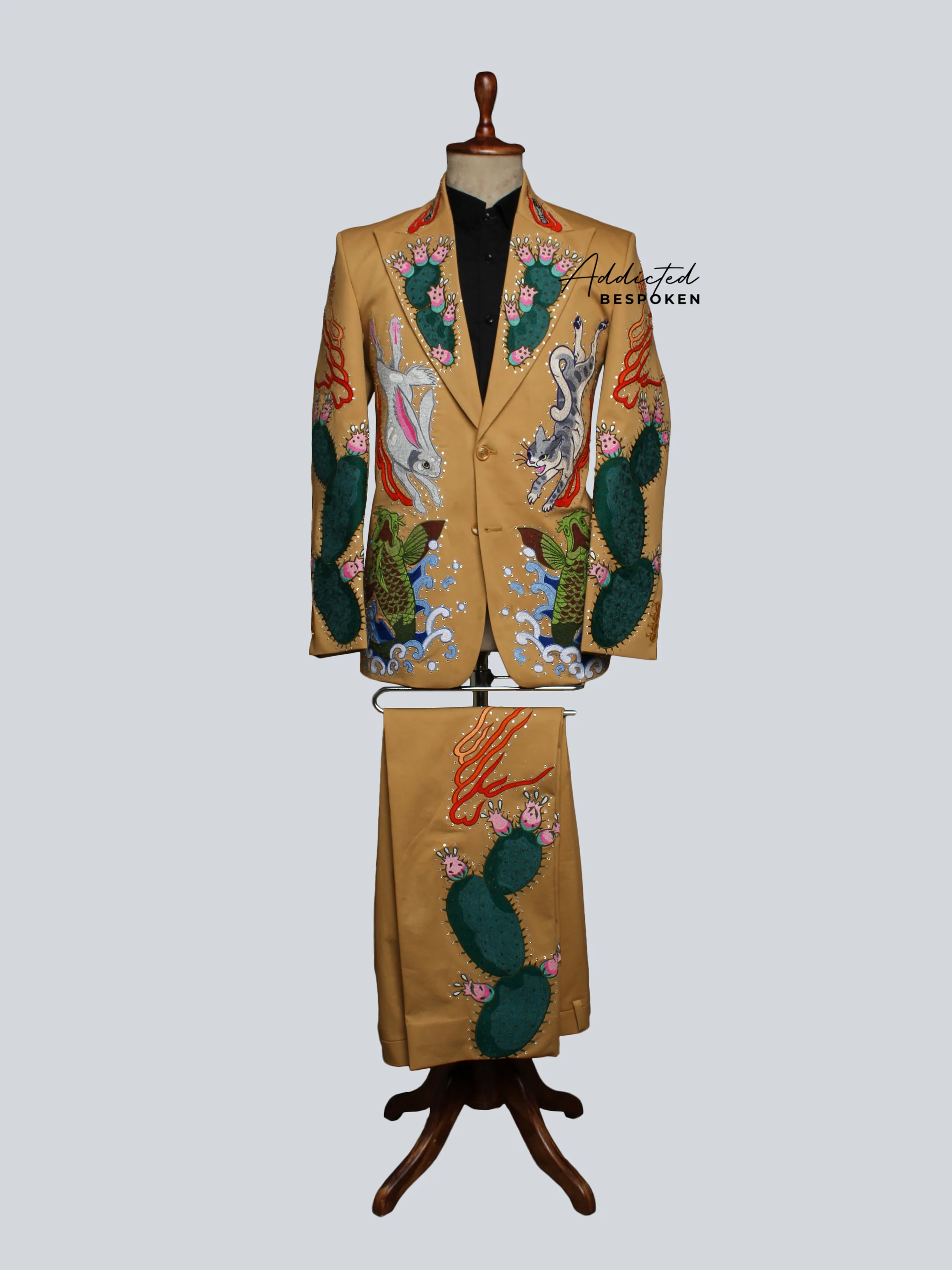 Desert Elegance Statement Suit - Image 2