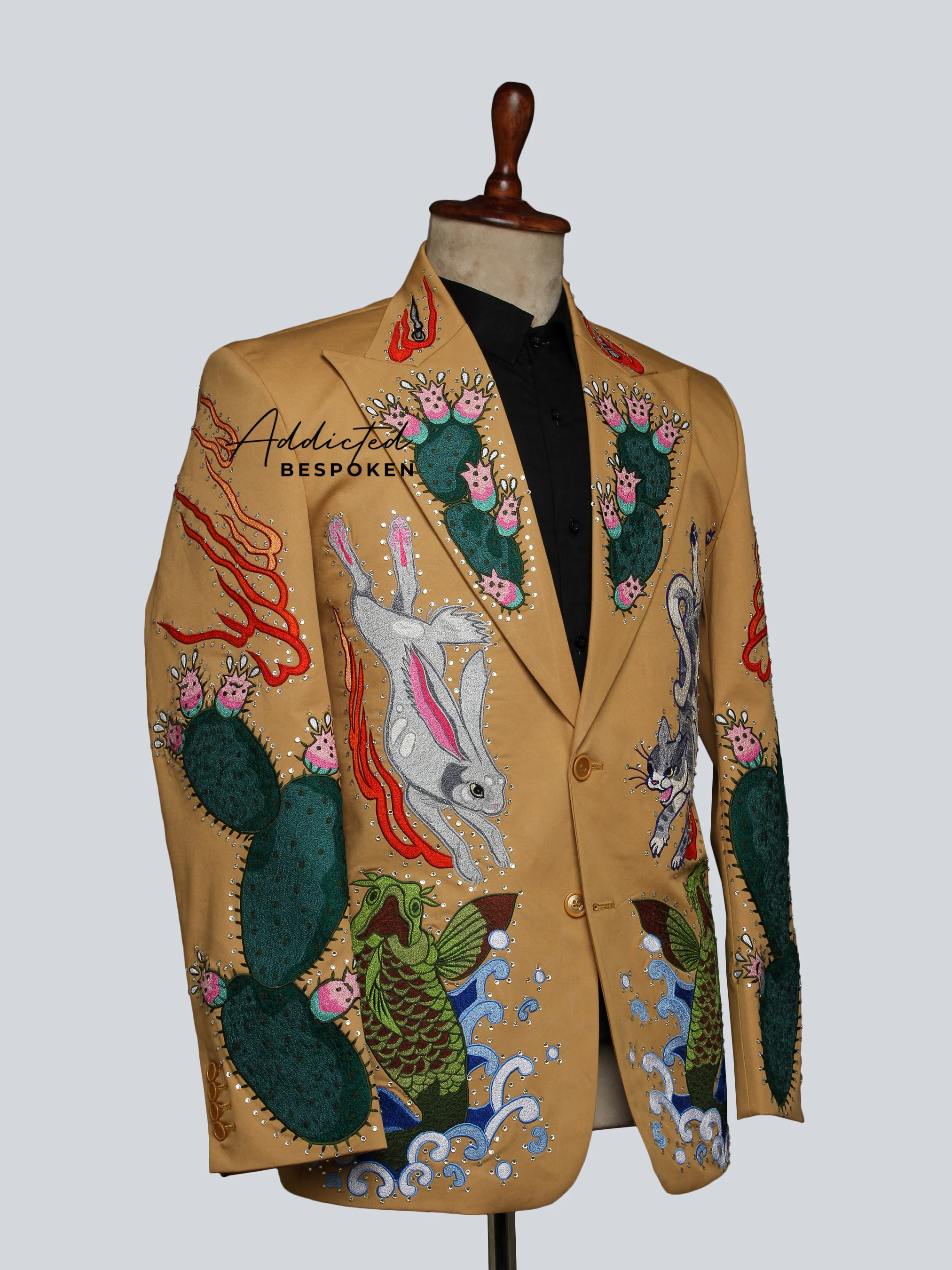 Desert Elegance Statement Suit - Image 3
