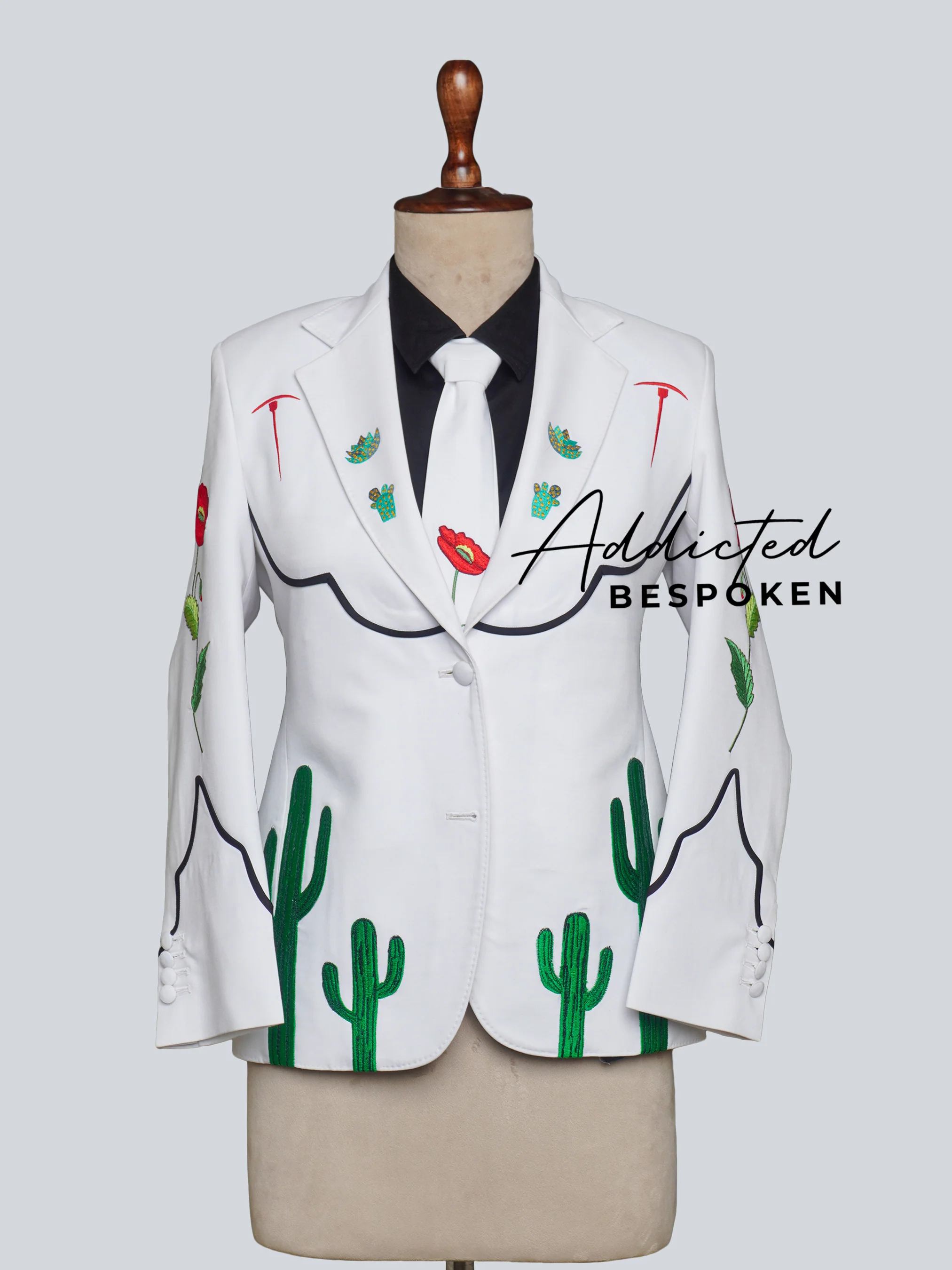 Desert Landscape-Themed Western Suit - Image 2