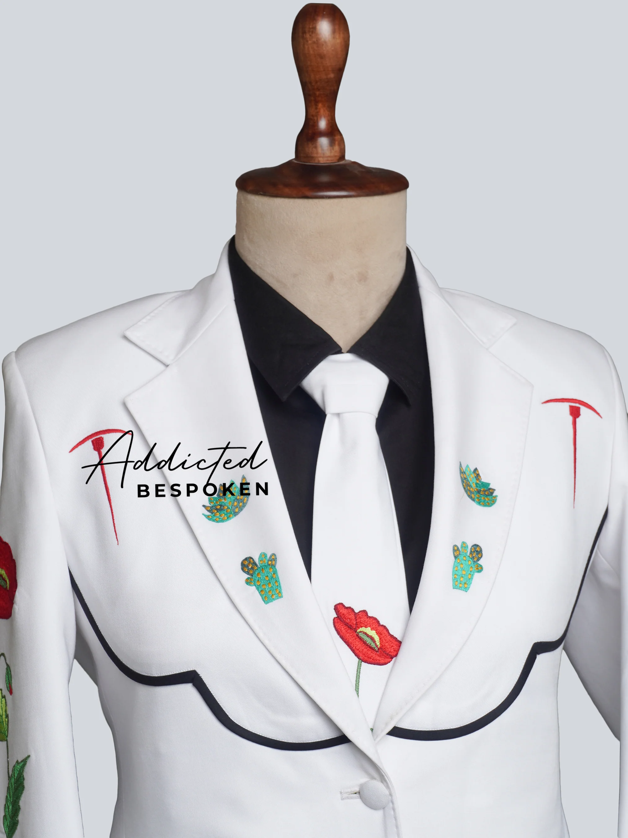 Desert Landscape-Themed Western Suit - Image 5
