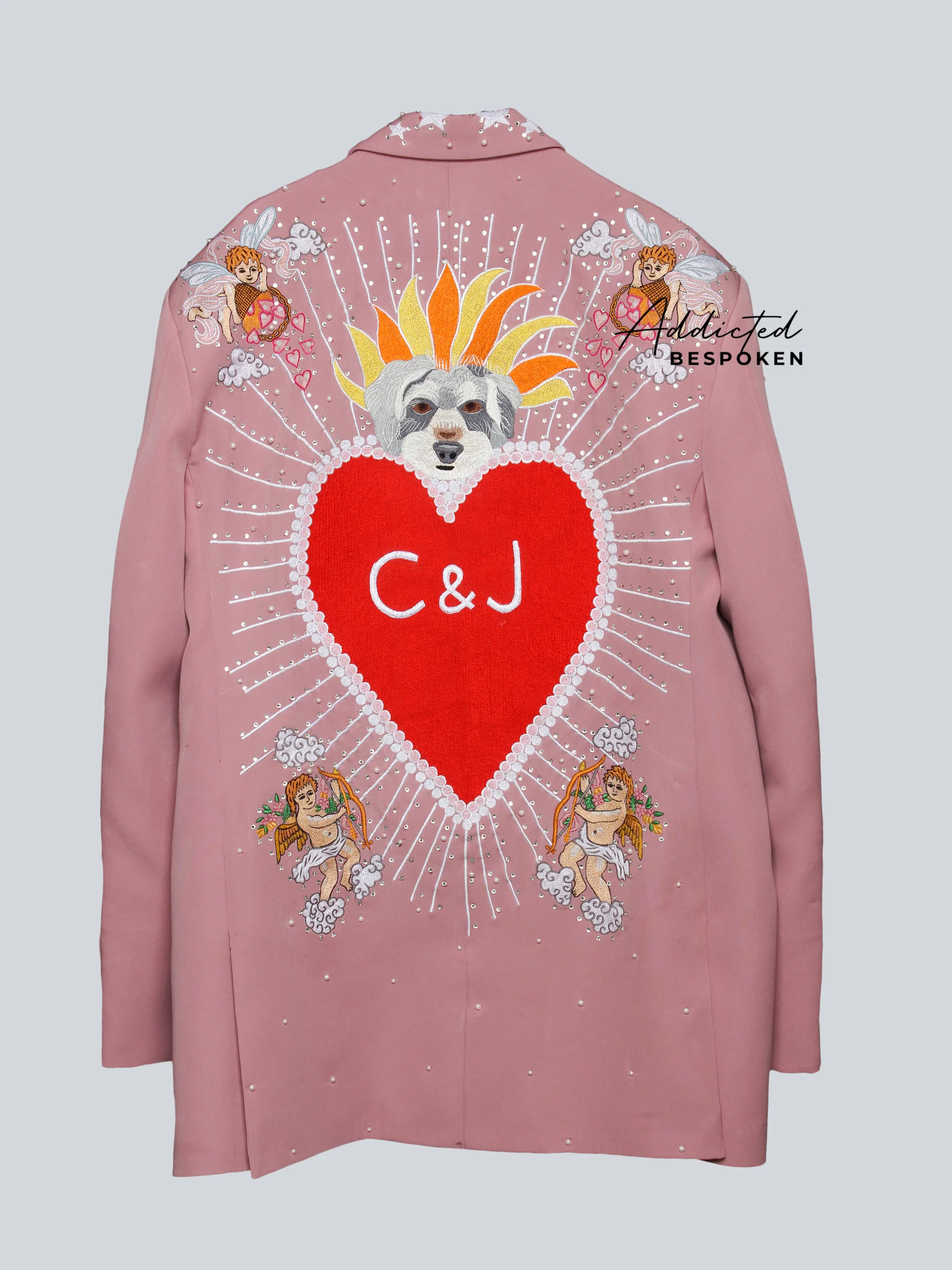 Disco Daze Embroidered Blazer - Image 2