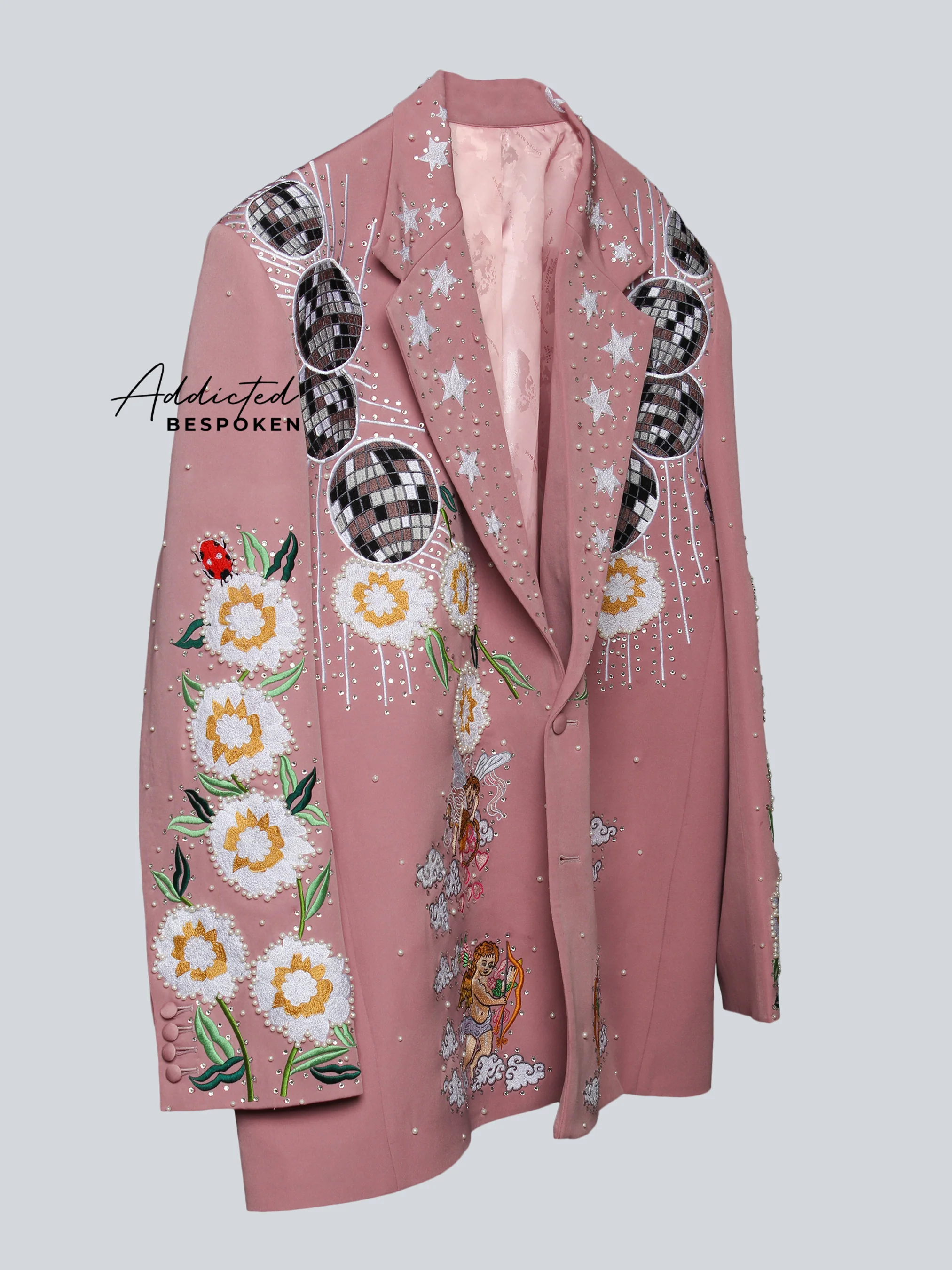 Disco Daze Embroidered Blazer - Image 3