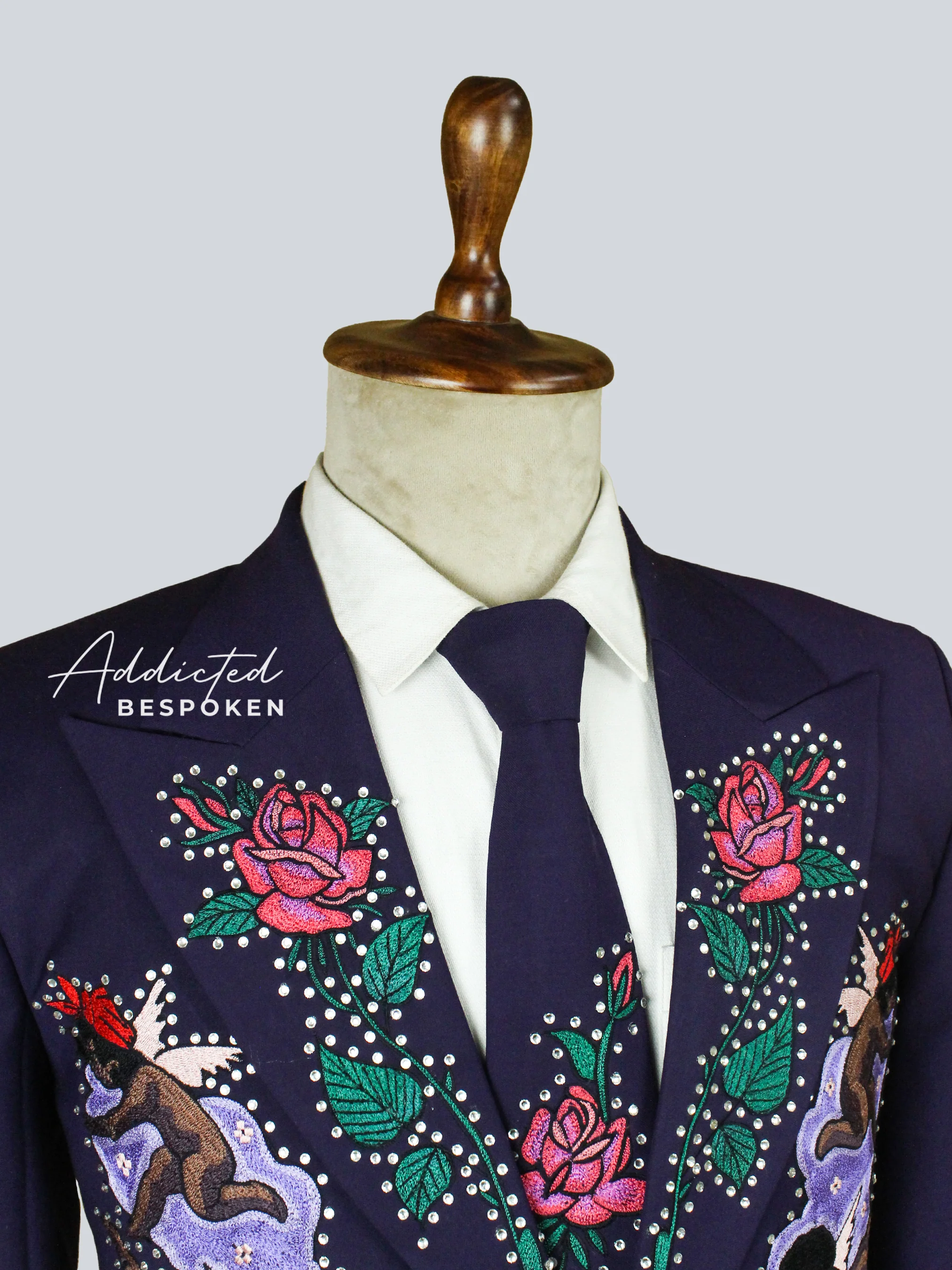 Divine Icon Embroidered Suit - Image 4