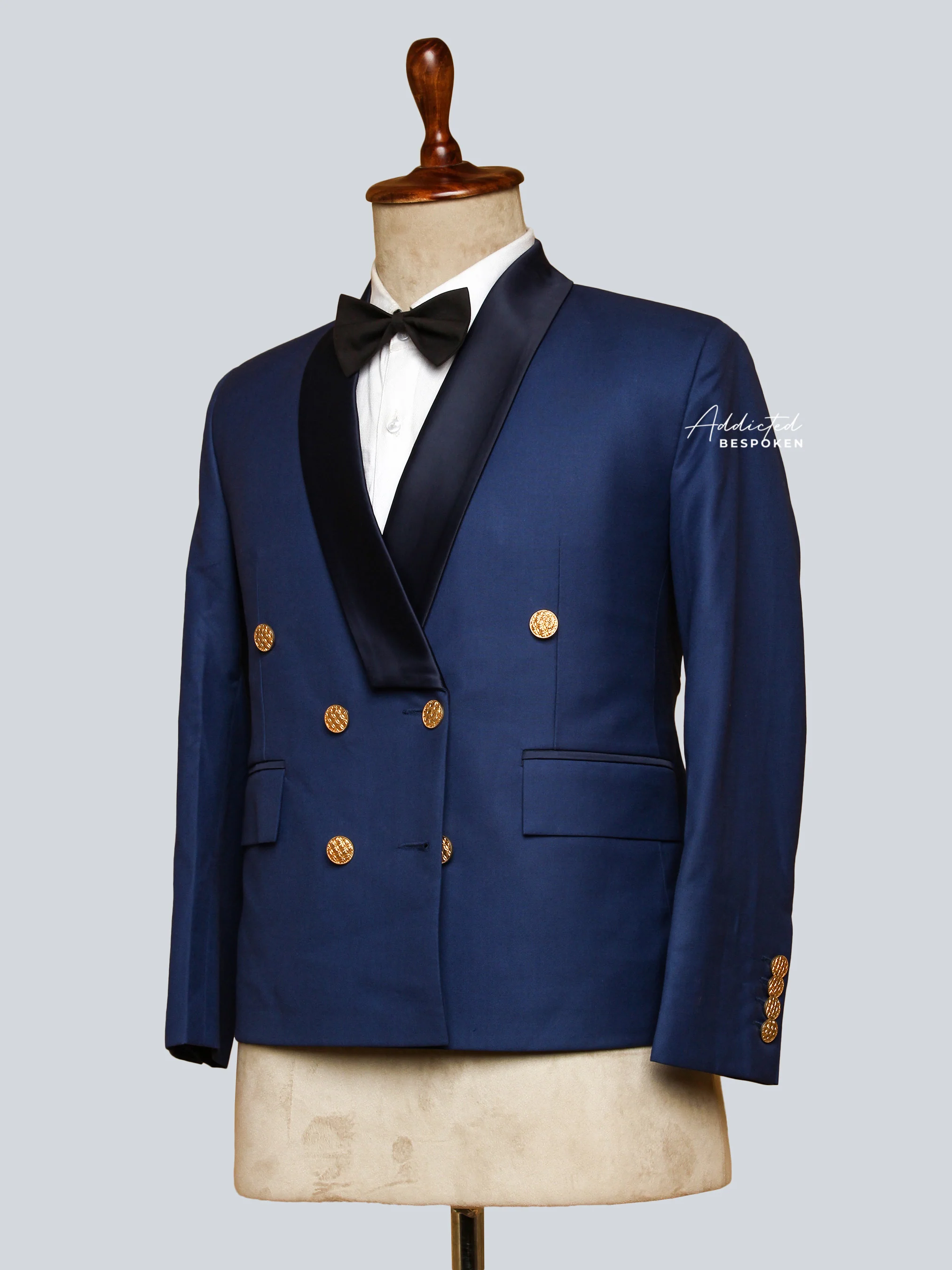Double-Breasted Tuxedo Jacket - Image 3