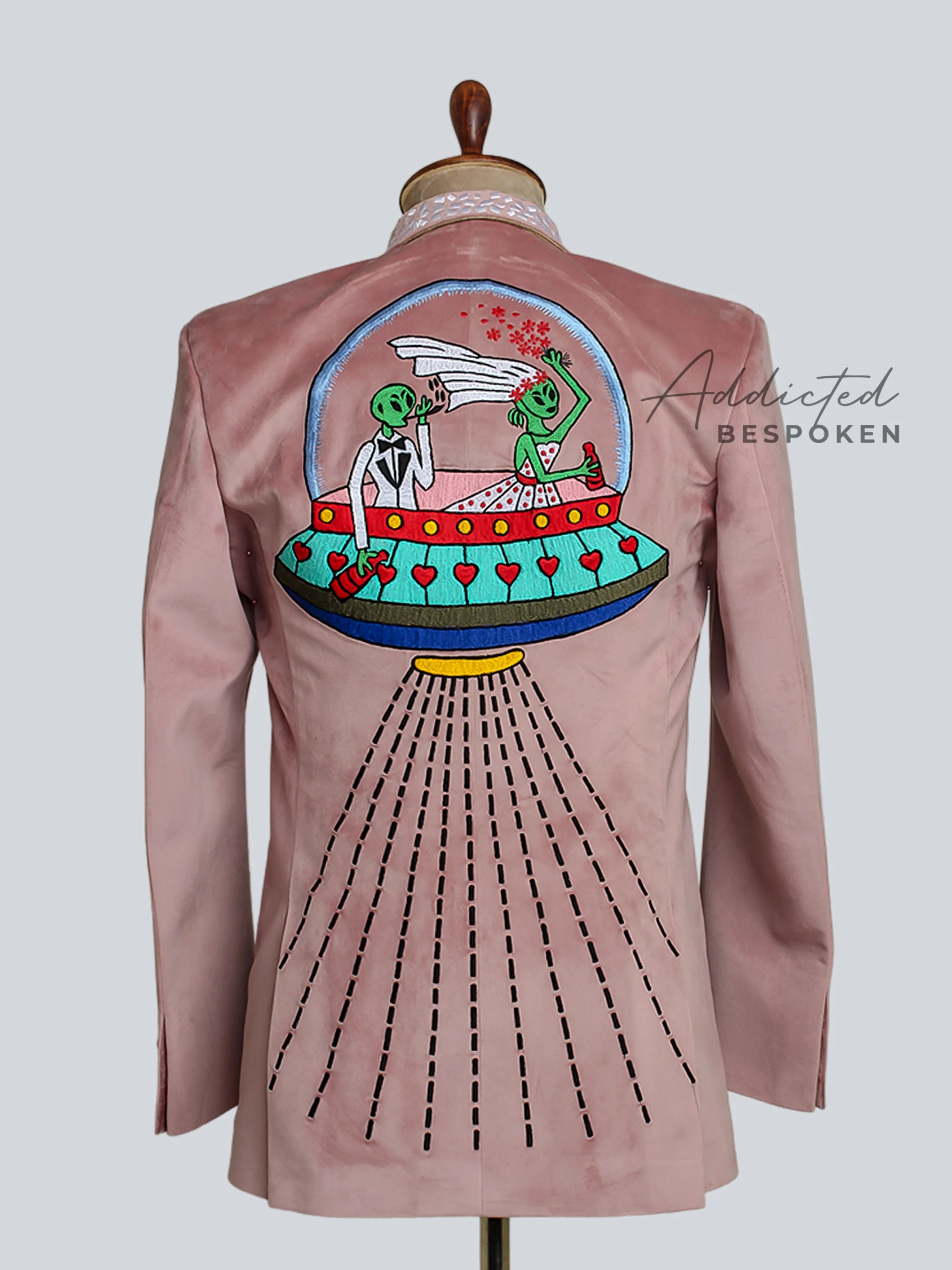Dusty Rose Cactus Suit - Image 7