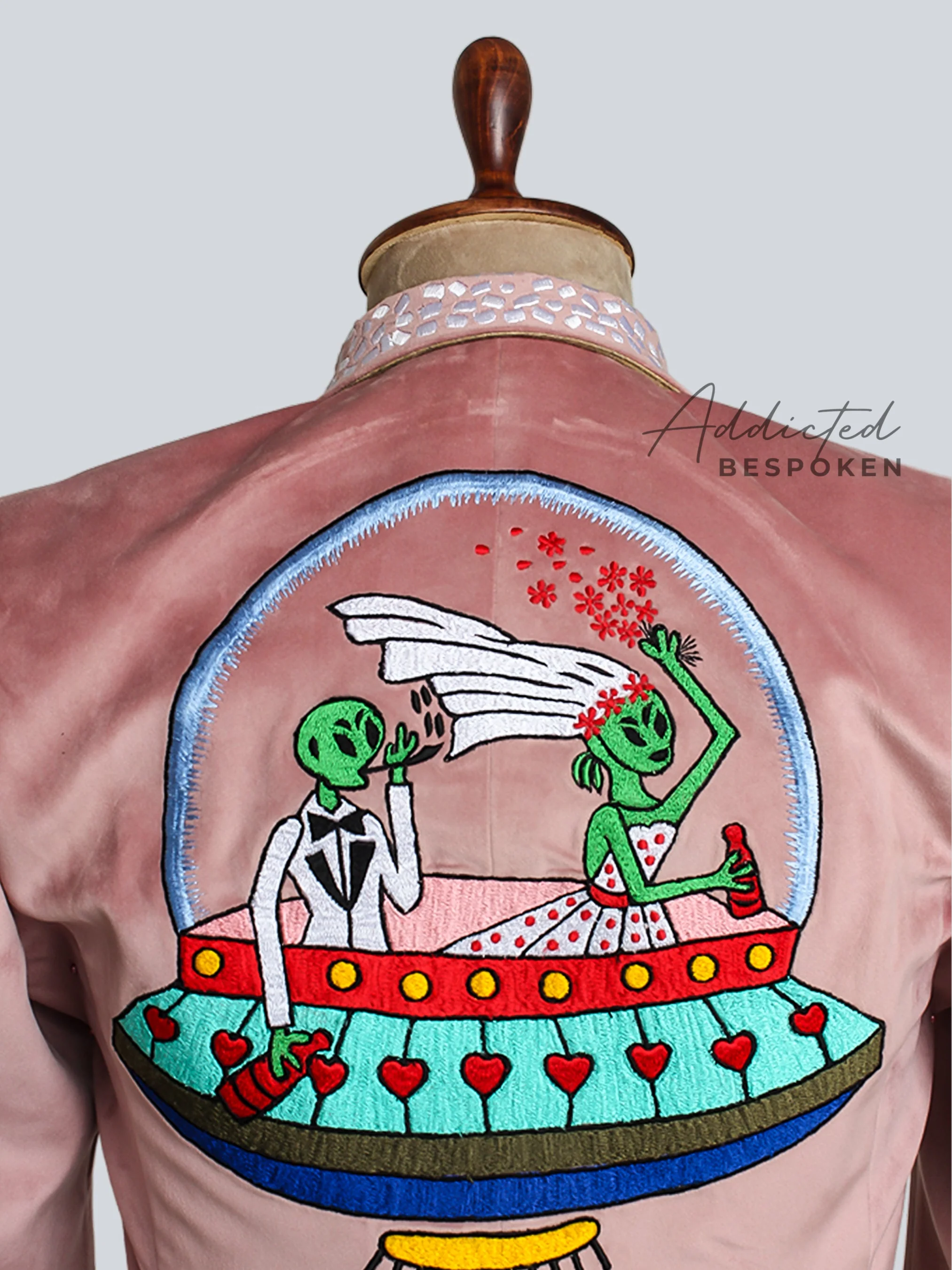 Dusty Rose Cactus Suit - Image 8