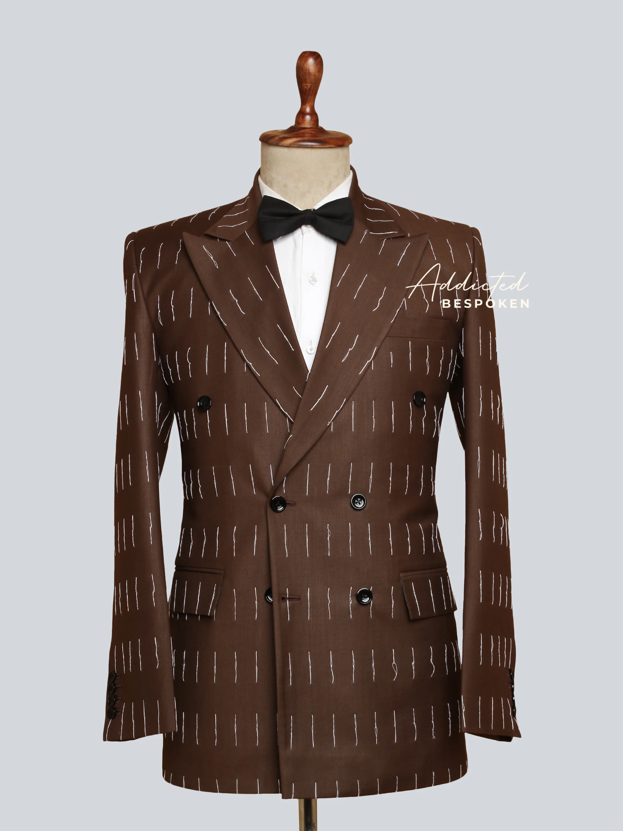 Elegance Double-Breasted Suit - Image 2