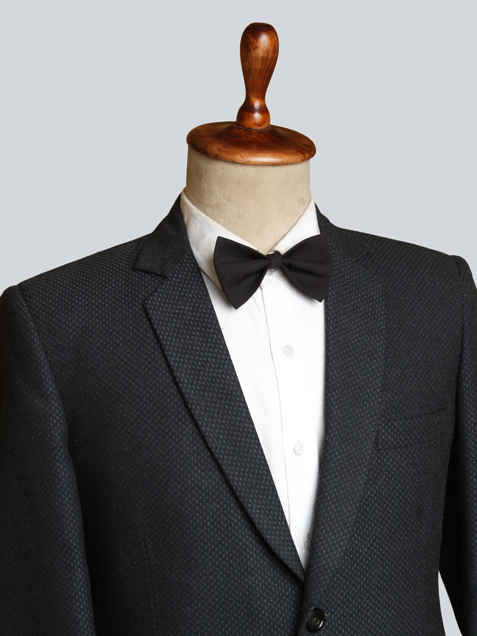 Elegant Black Cotton Blazer (CLS) - Image 4