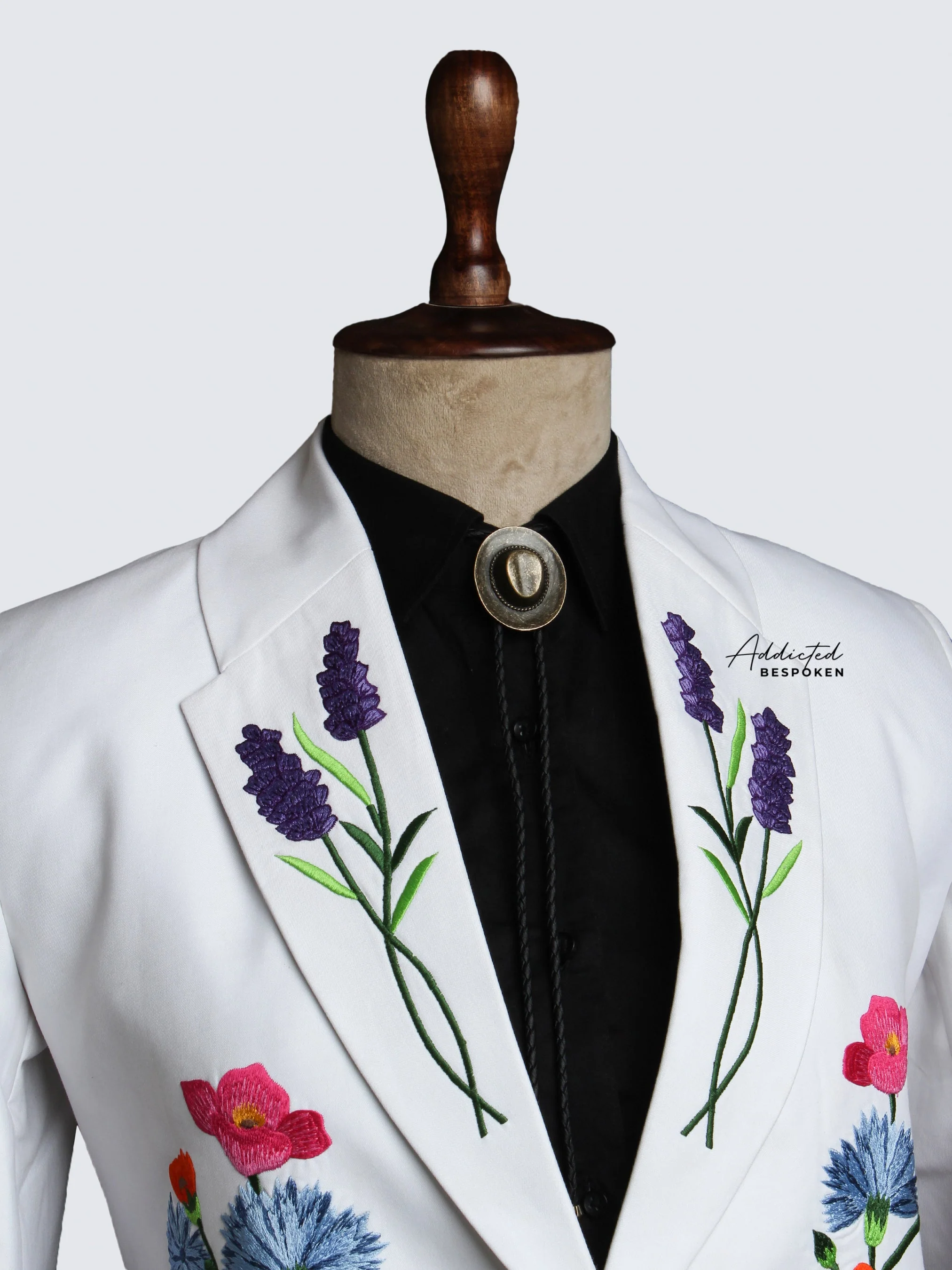 Elegant Floral Accent Blazer - Image 4