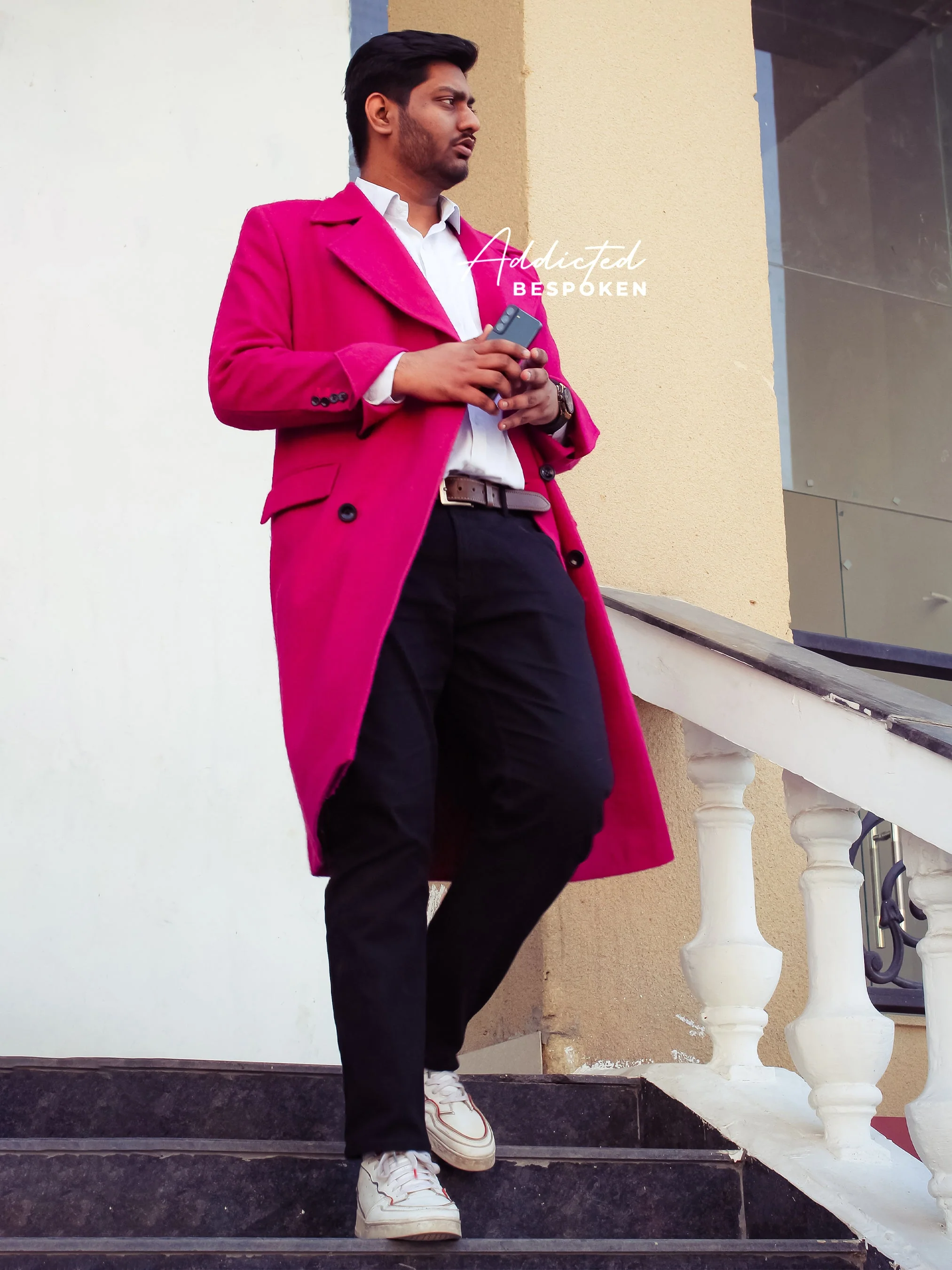 Elegant Tailored Overcoat - Image 7