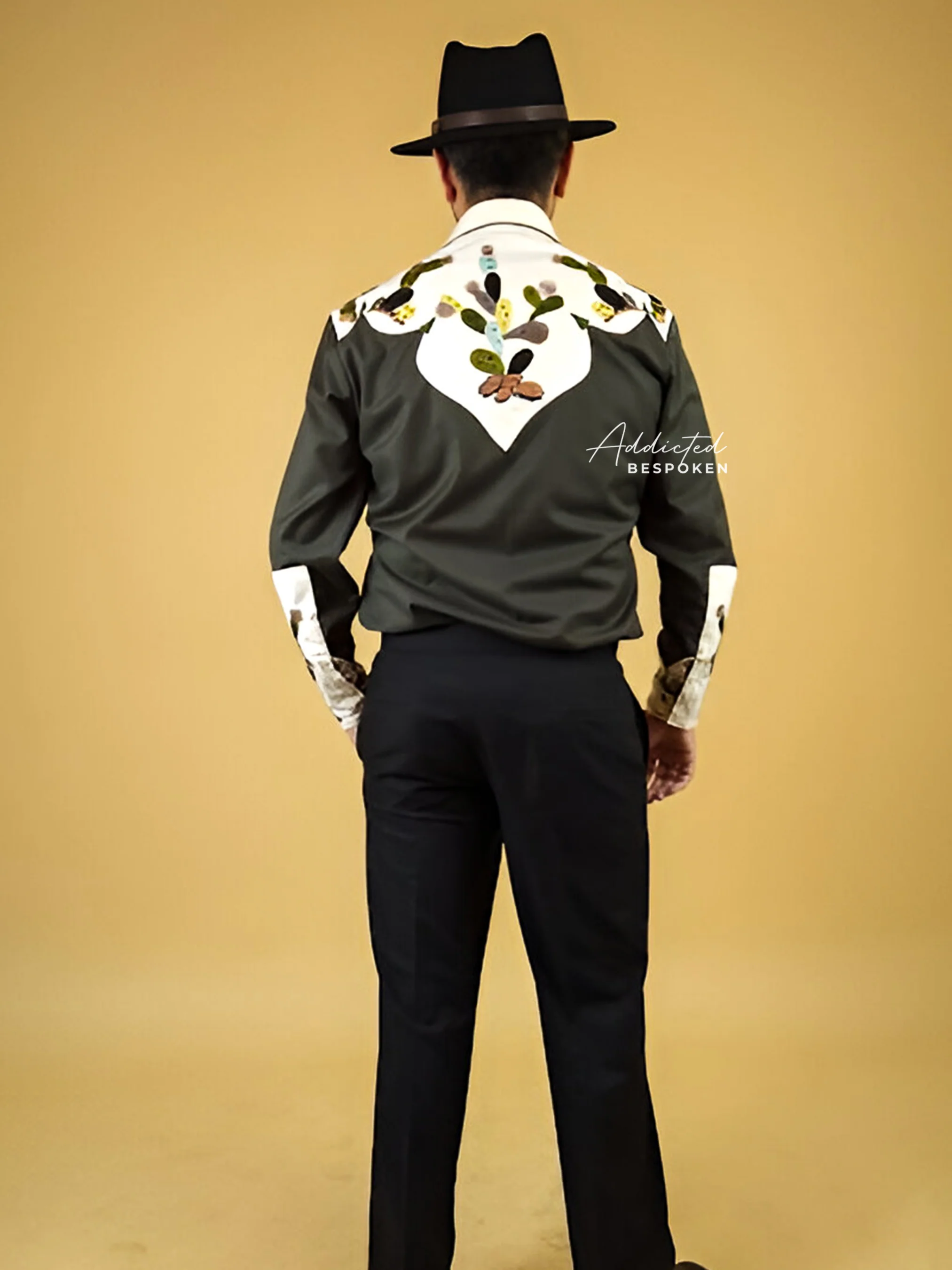 Embroidered Cactus Western Shirt - Image 9