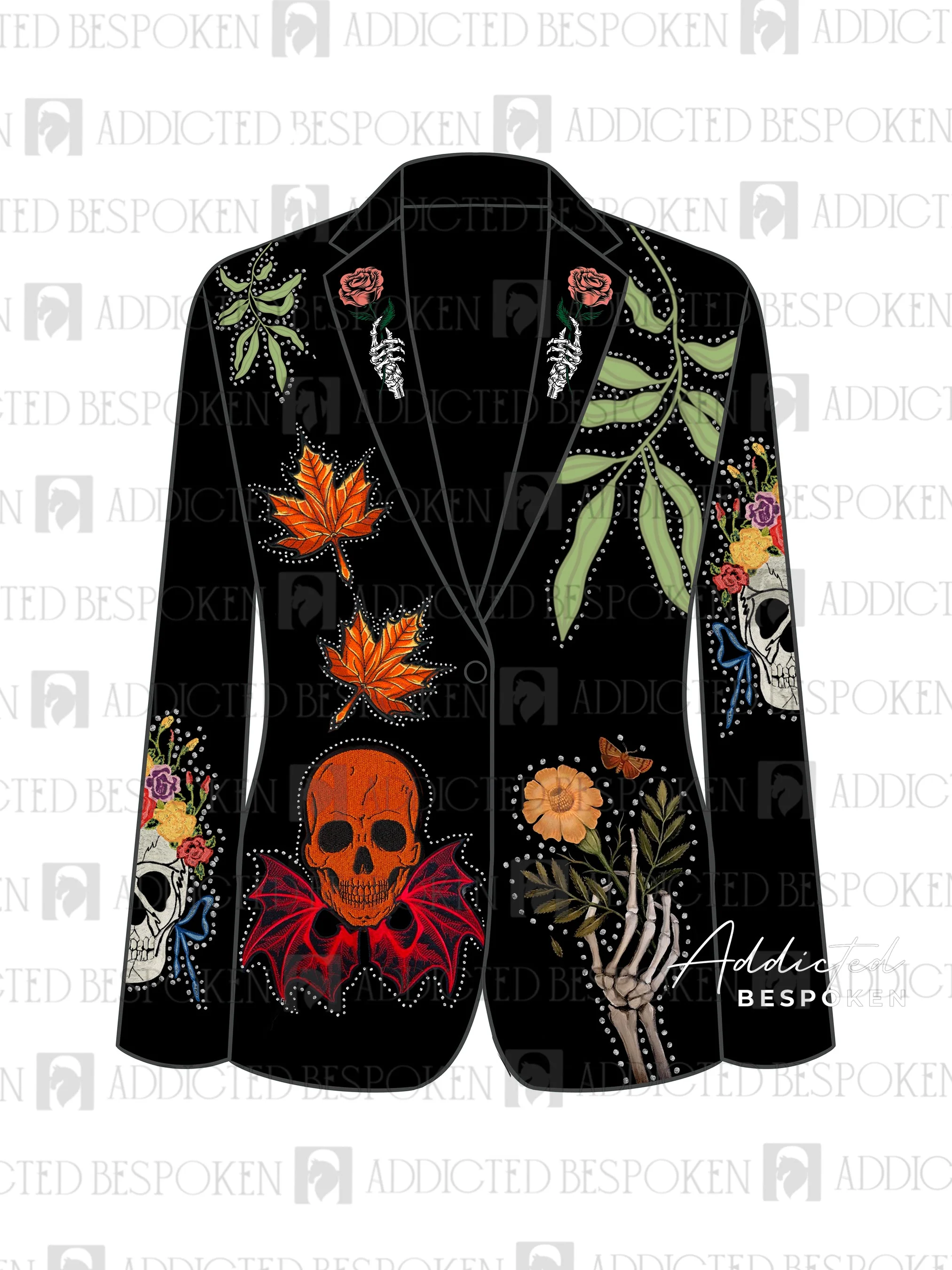 Embroidered Halloween Costume - Image 2
