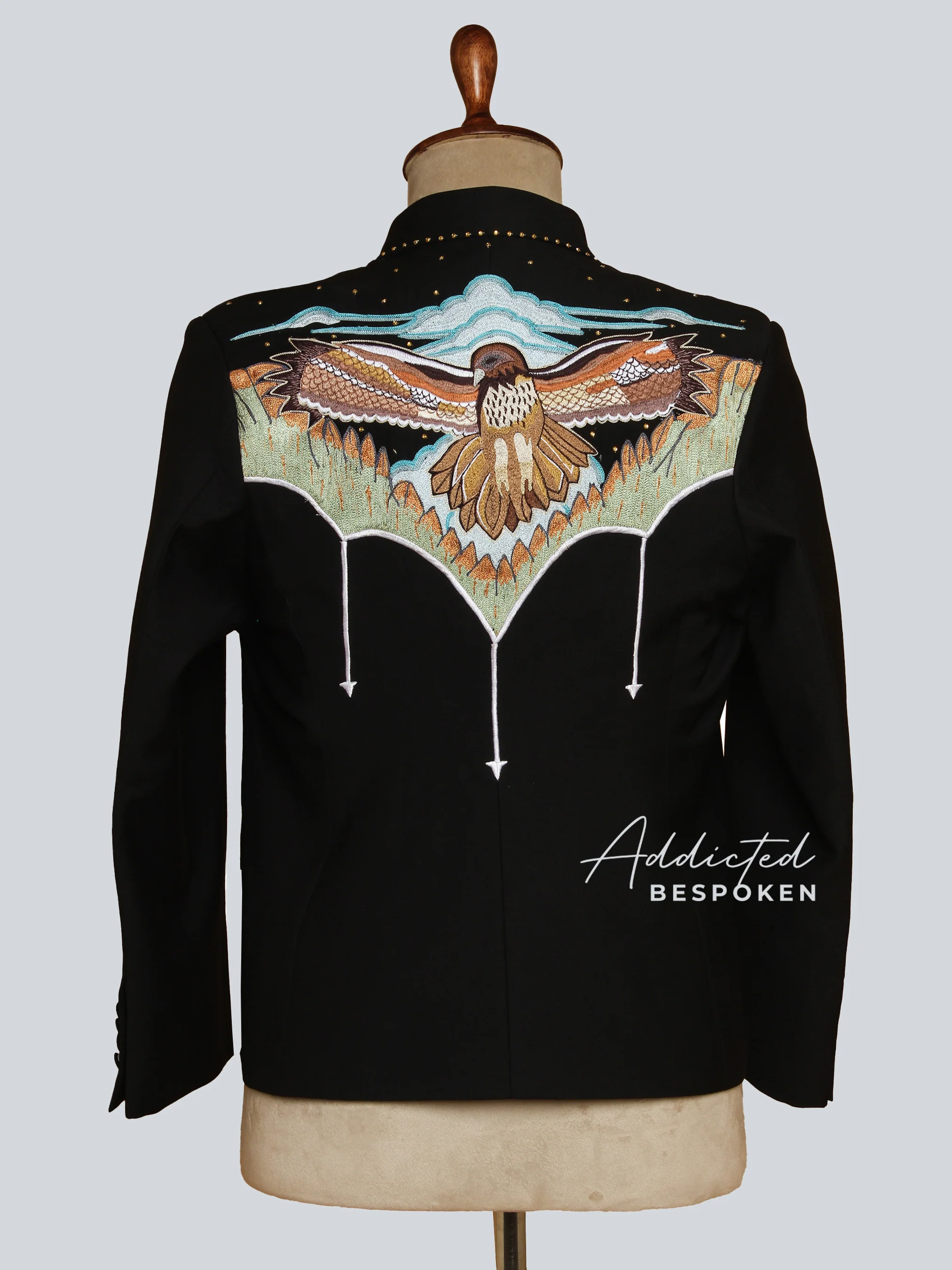 Embroidered Western Blazer - Image 2