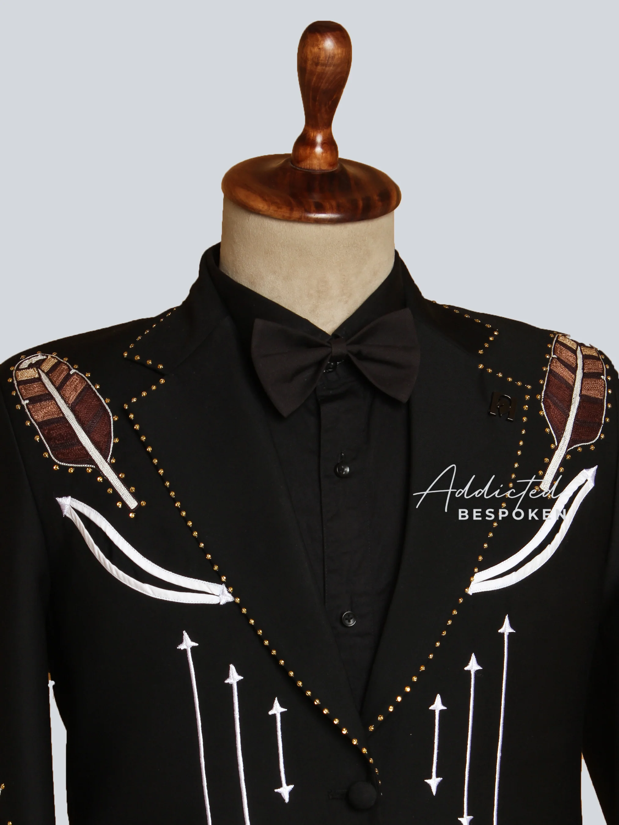 Embroidered Western Blazer - Image 5