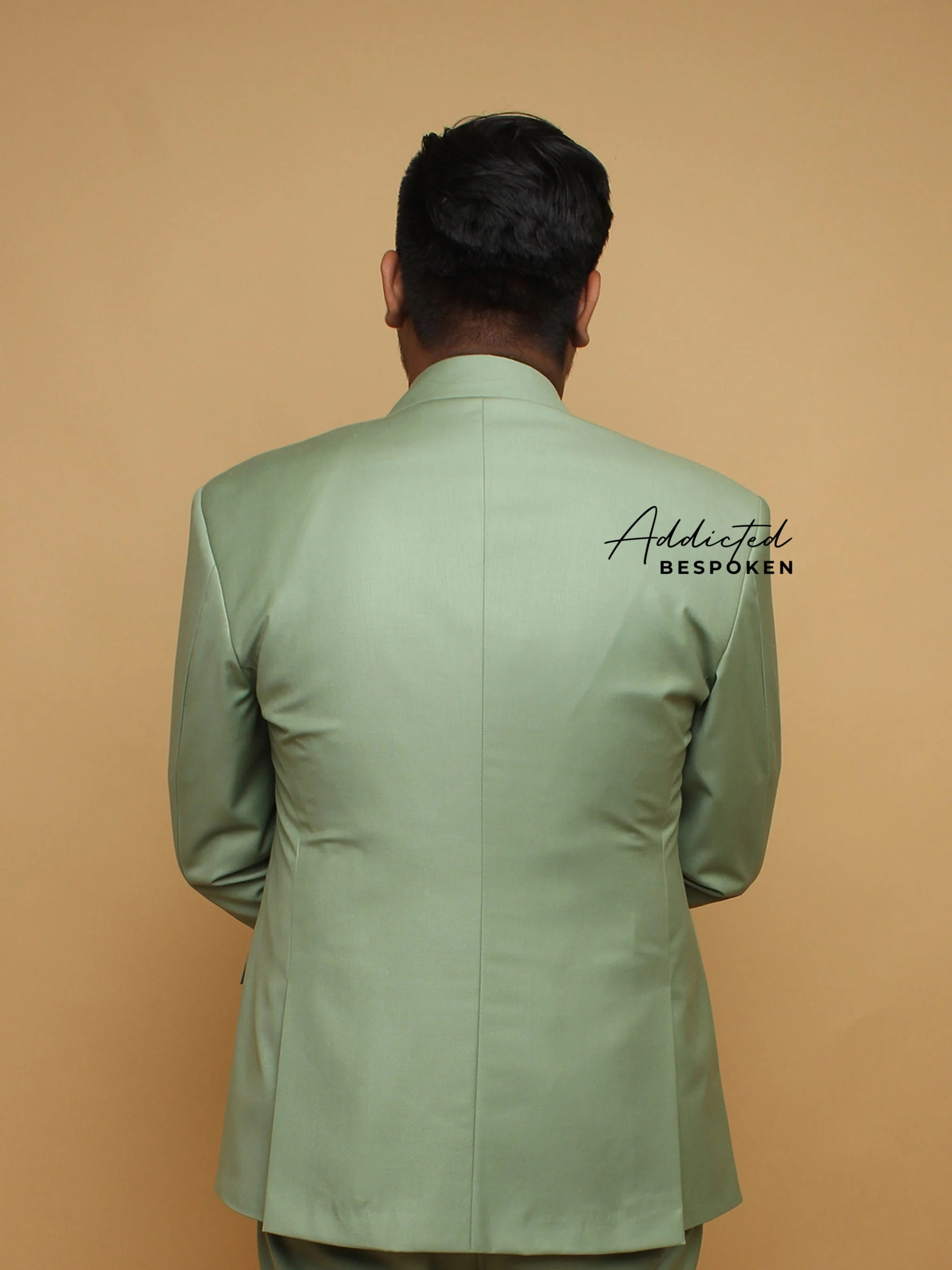 Emerald Floral Wedding Suit - Image 2