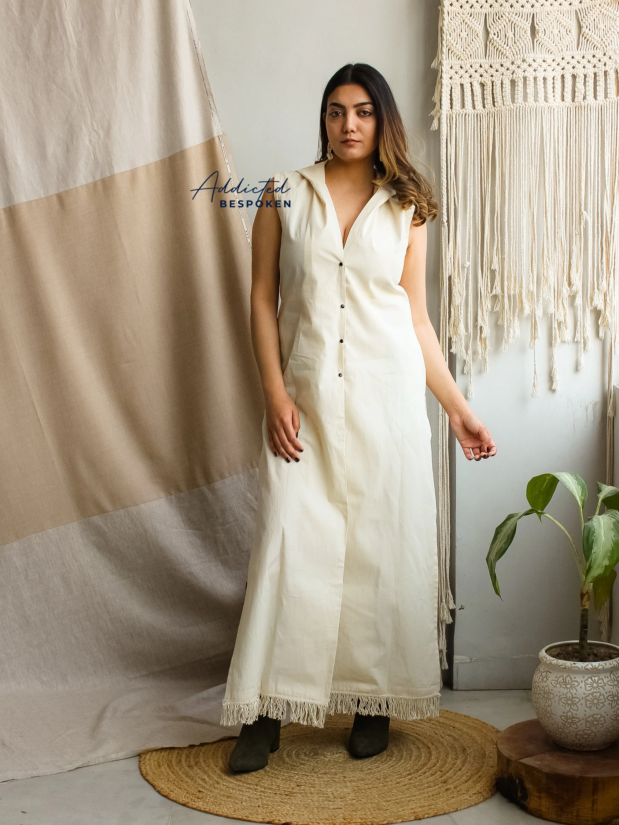 Ethereal Hooded Maxi Dress (CLS) - Image 4