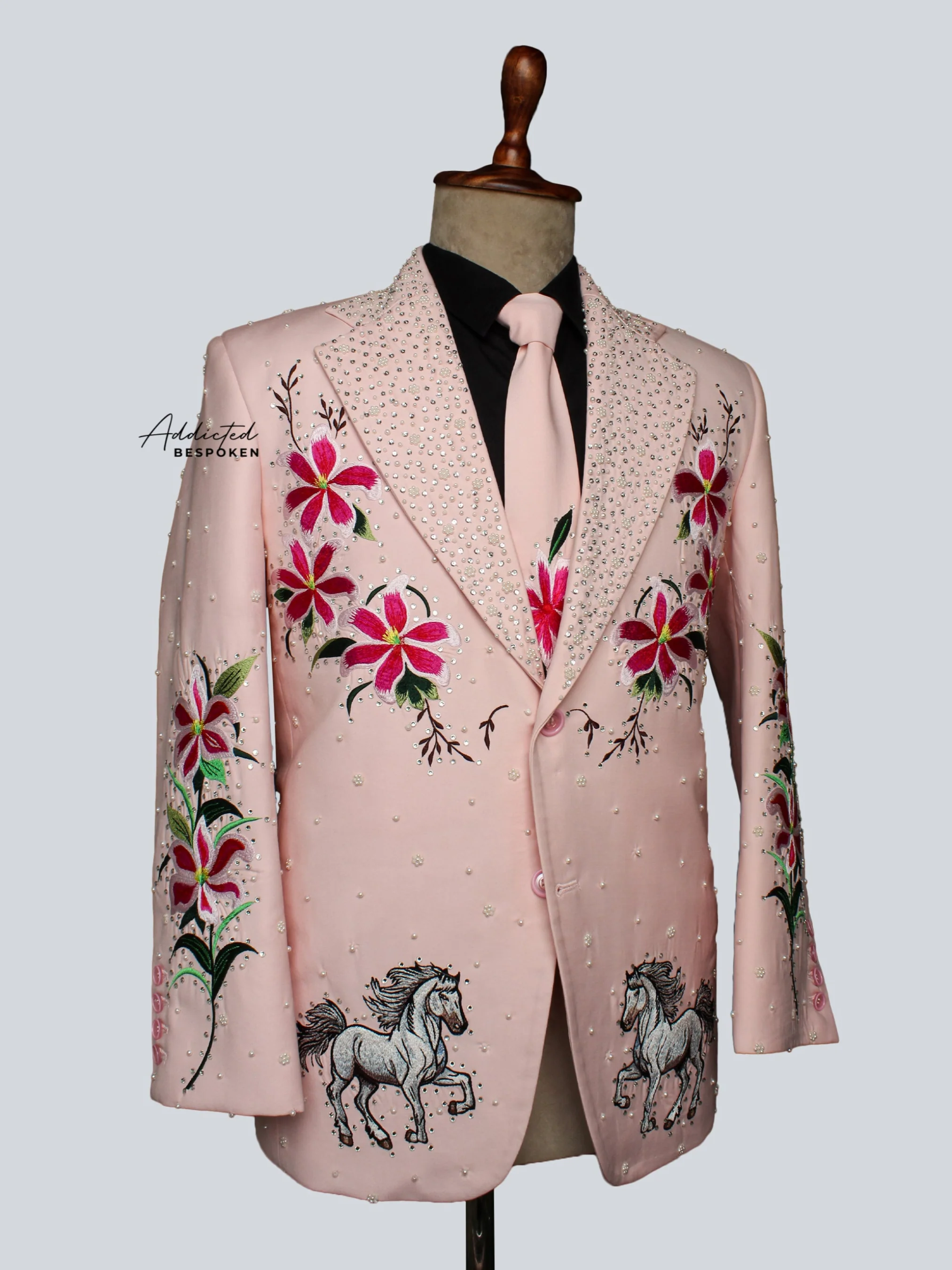 Flora & Fauna Pearl Embellished Suit - Image 3
