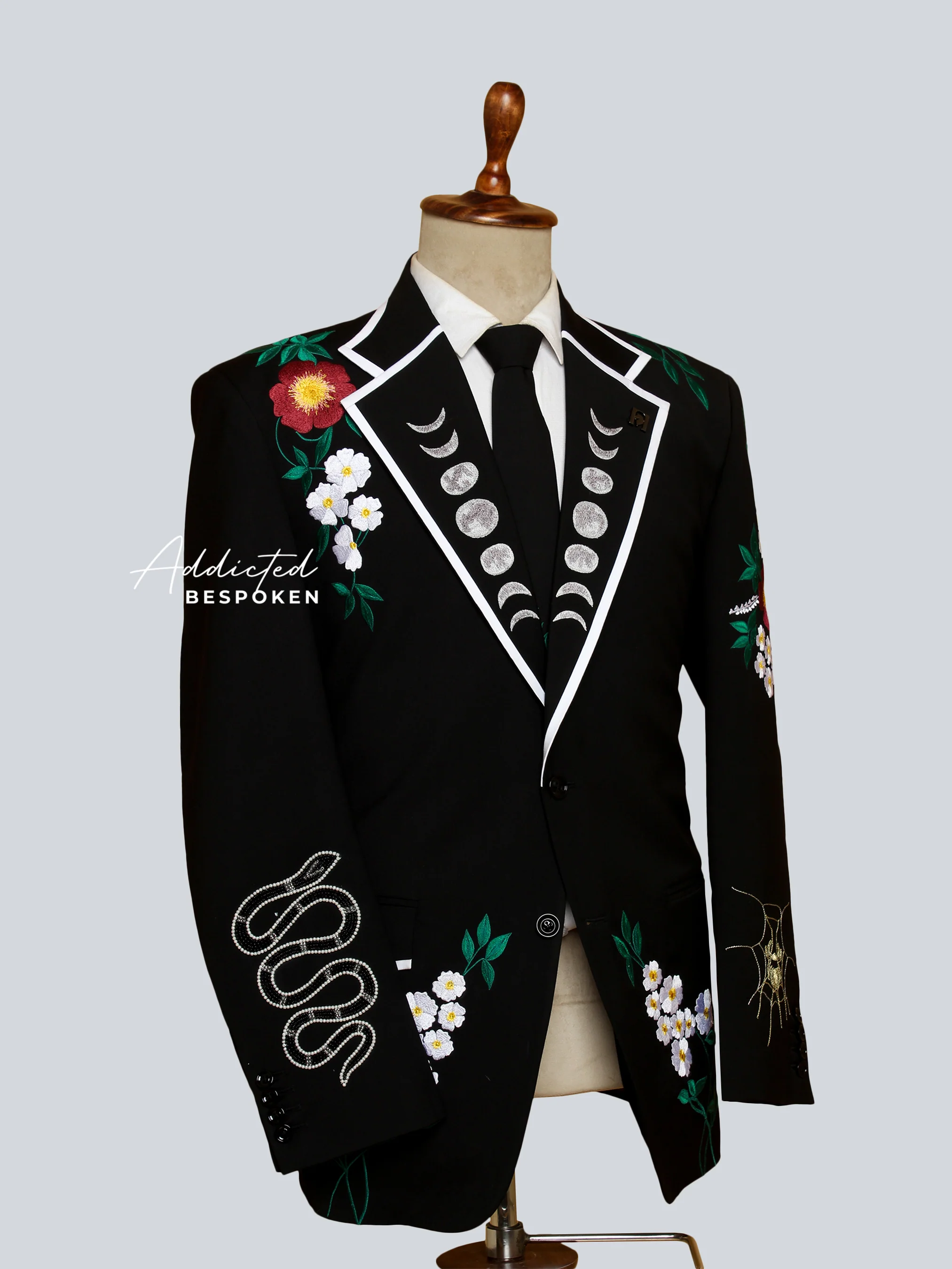 Floral Beaded Outfit - Image 3