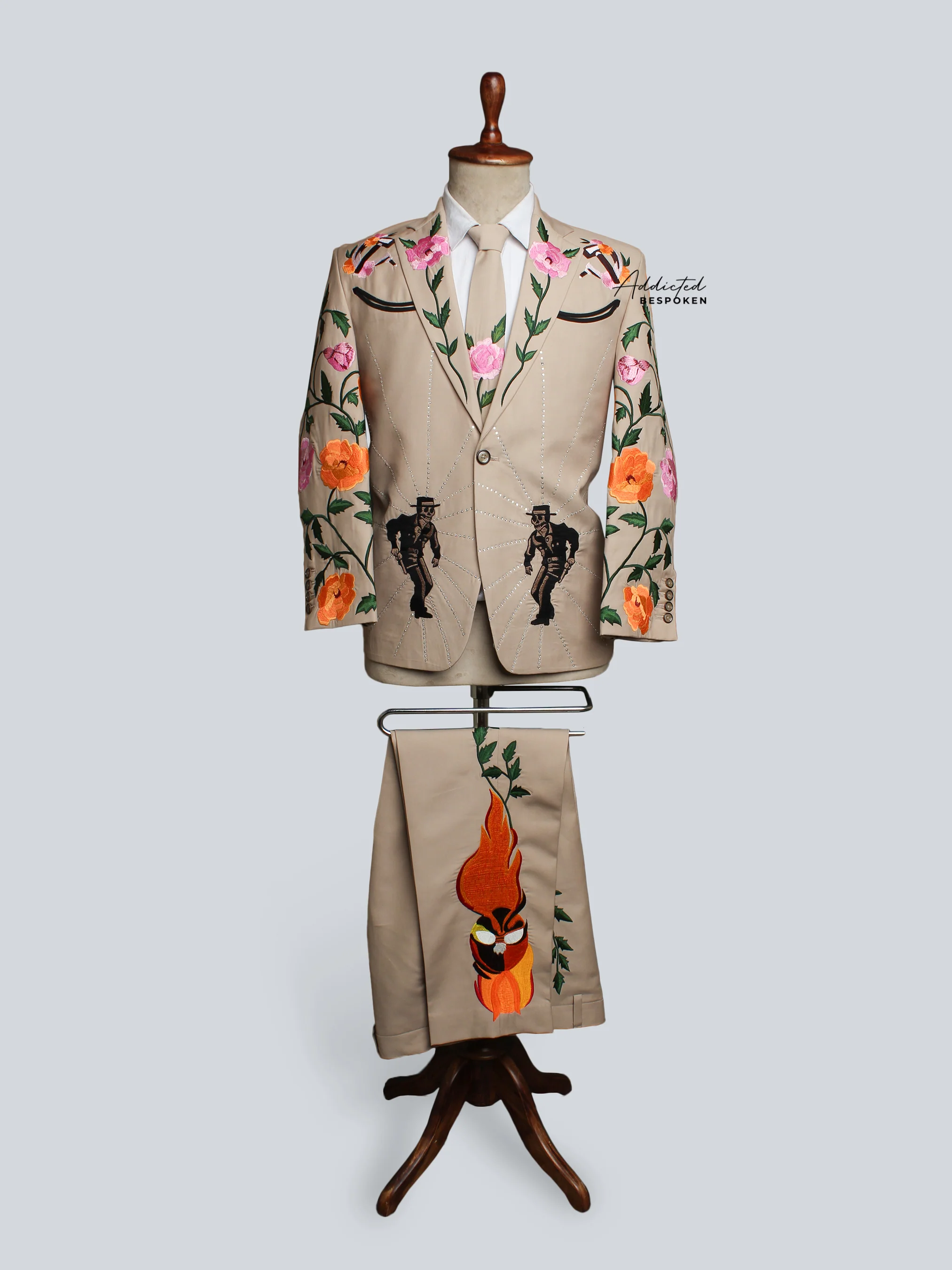 Floral Edge Skull Suit - Image 2