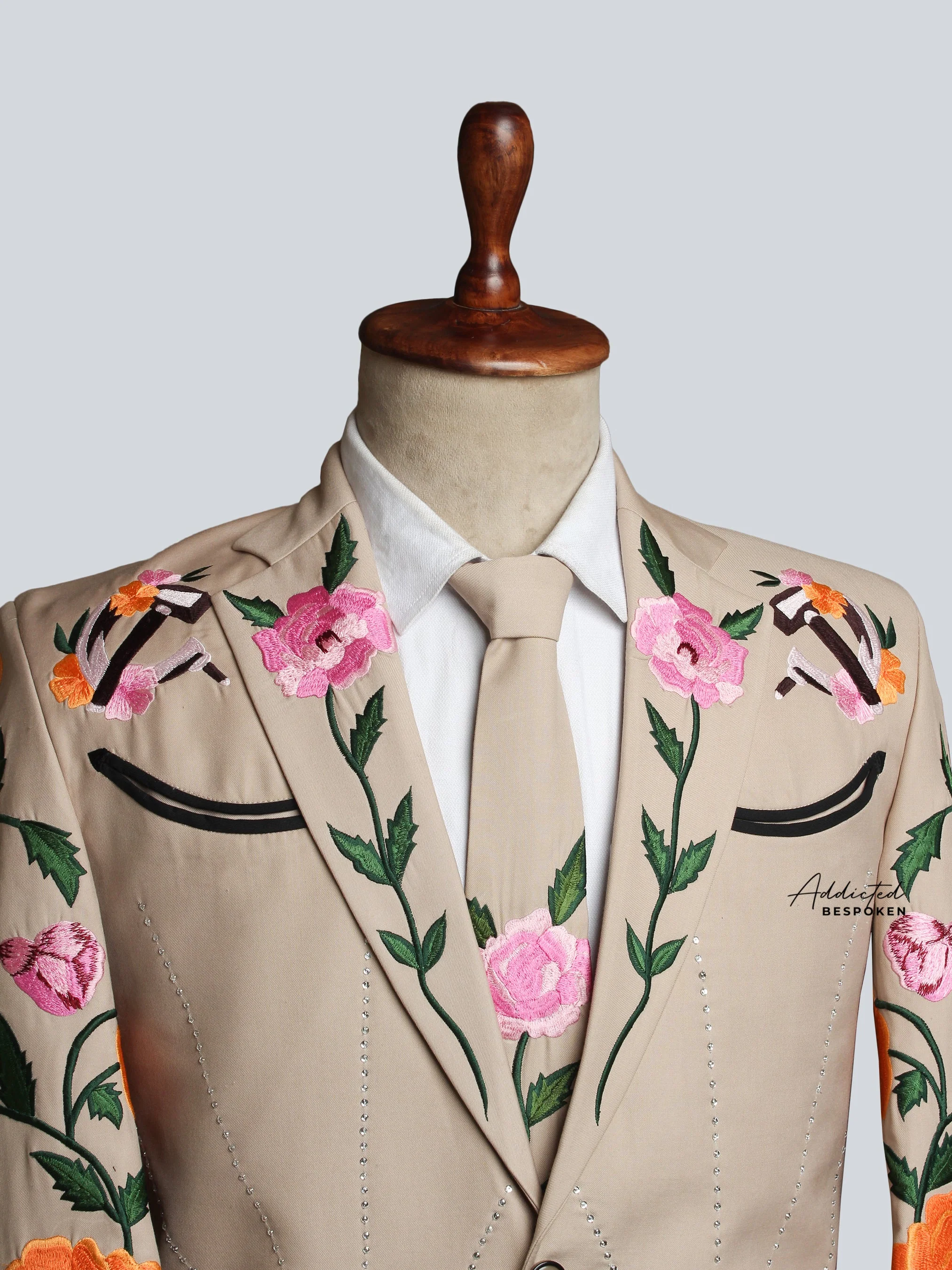 Floral Edge Skull Suit - Image 6