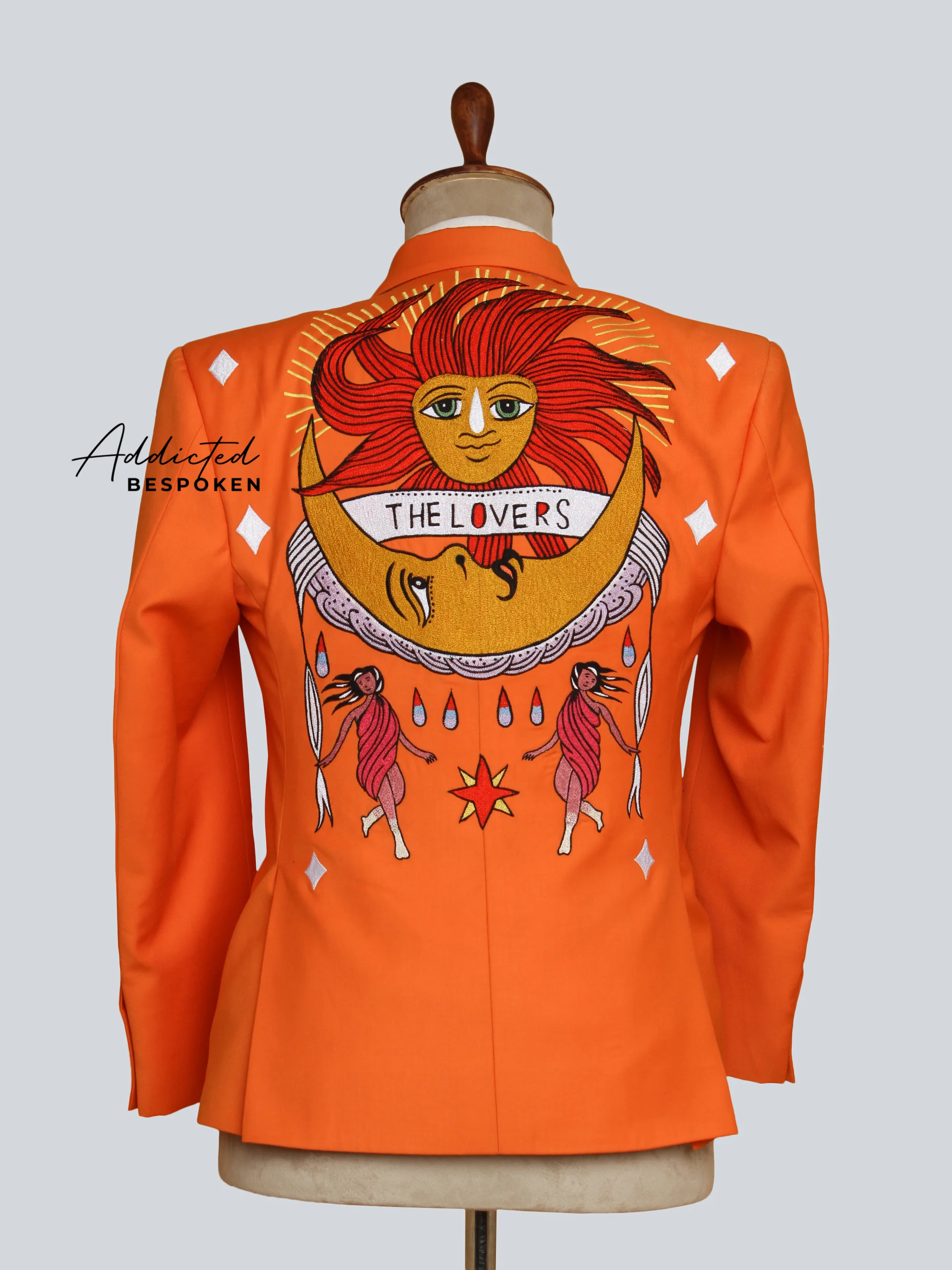 Floral Embroidered Bespoken Suit - Image 6